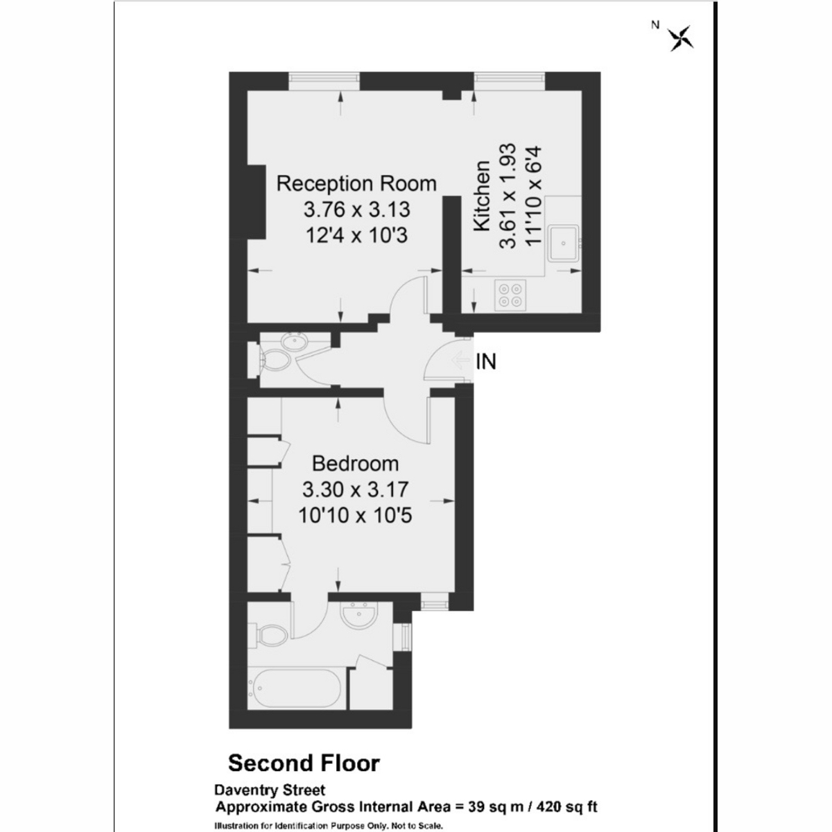 Daventry Street, London, NW1 floorplan
