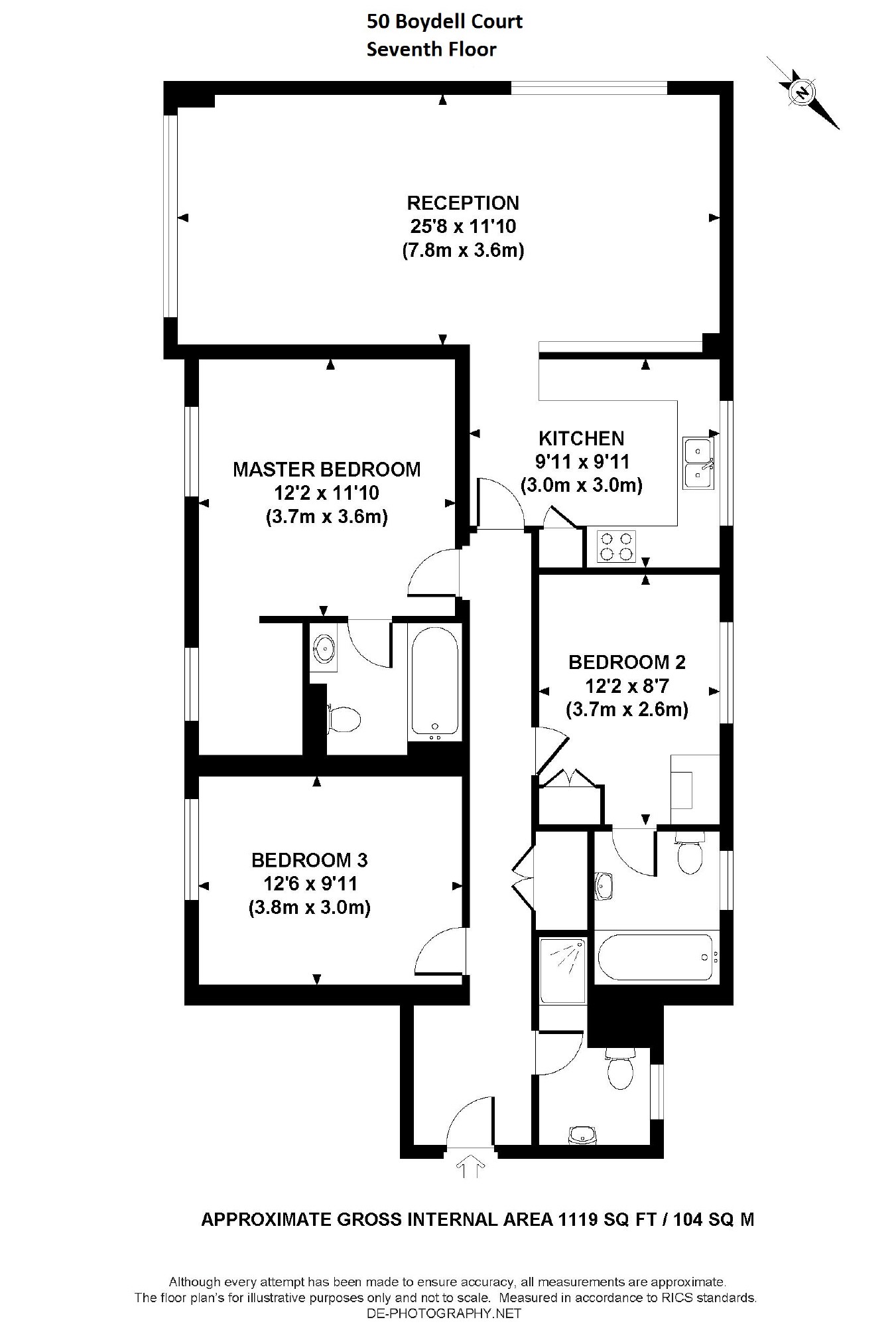 3 Bedrooms Flat to rent in St Johns Wood Park, St Johns Wood, London NW8