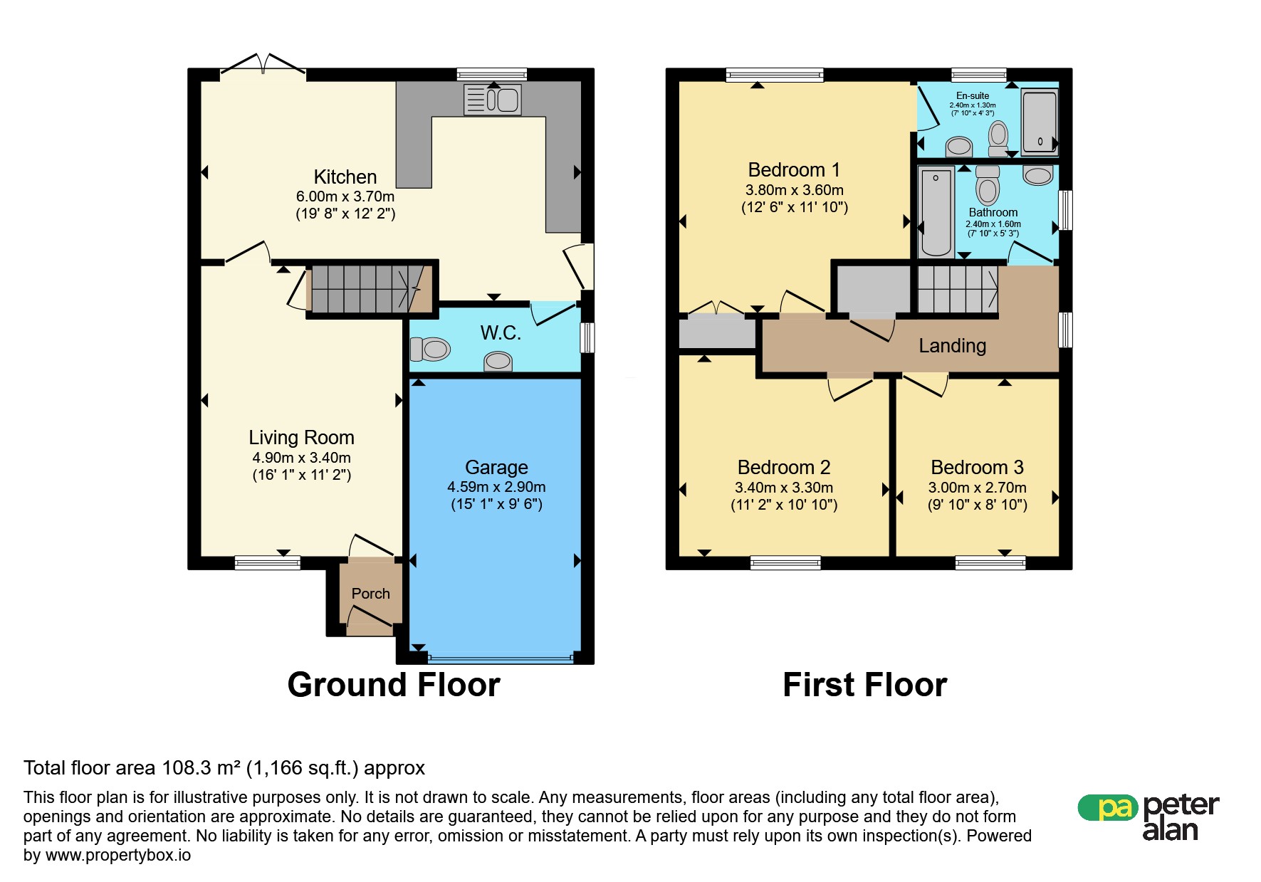 14, Clos Waun Ceffyl, TREHARRIS floorplan