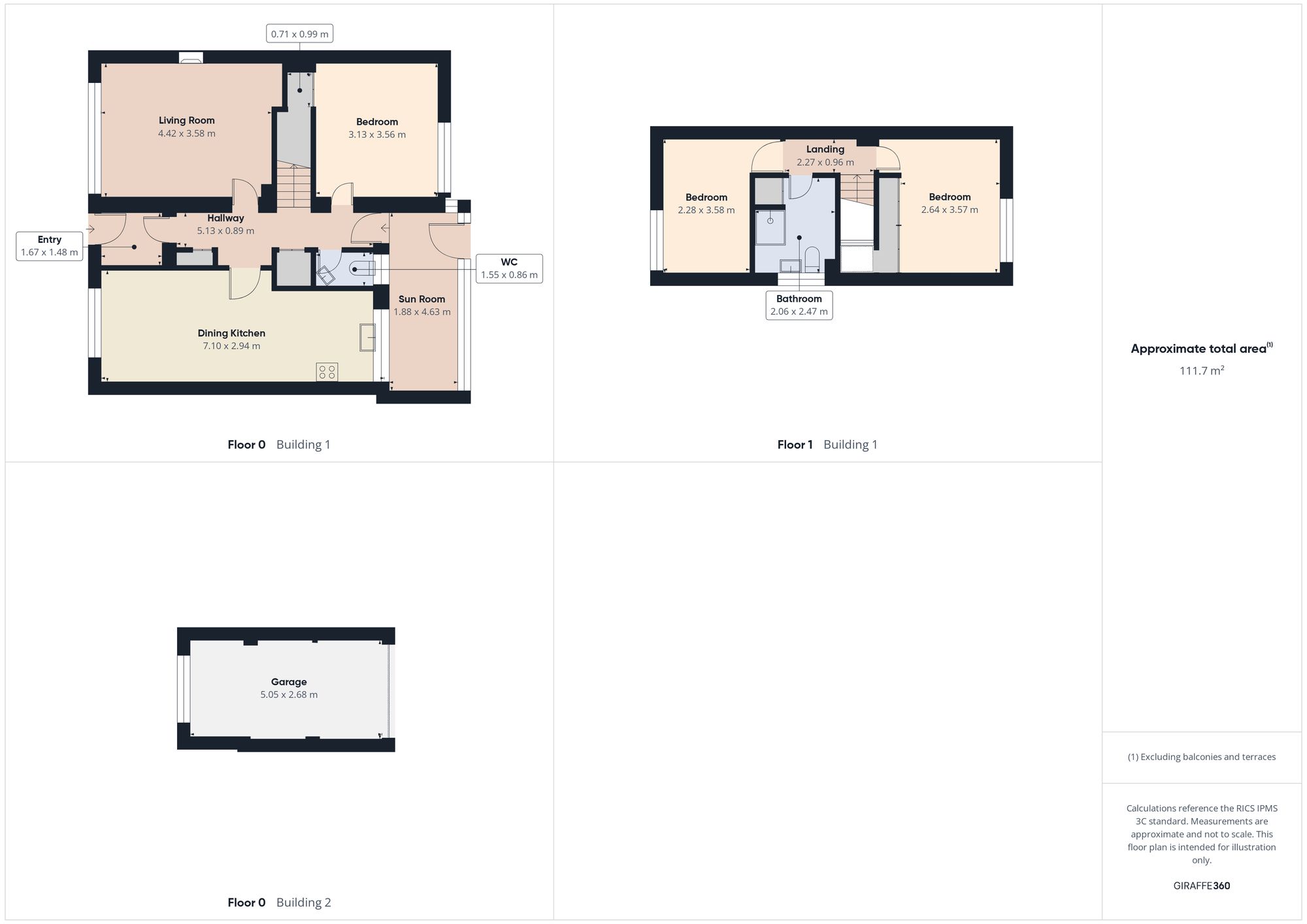 11 Montrose Drive, Gateshead floorplan