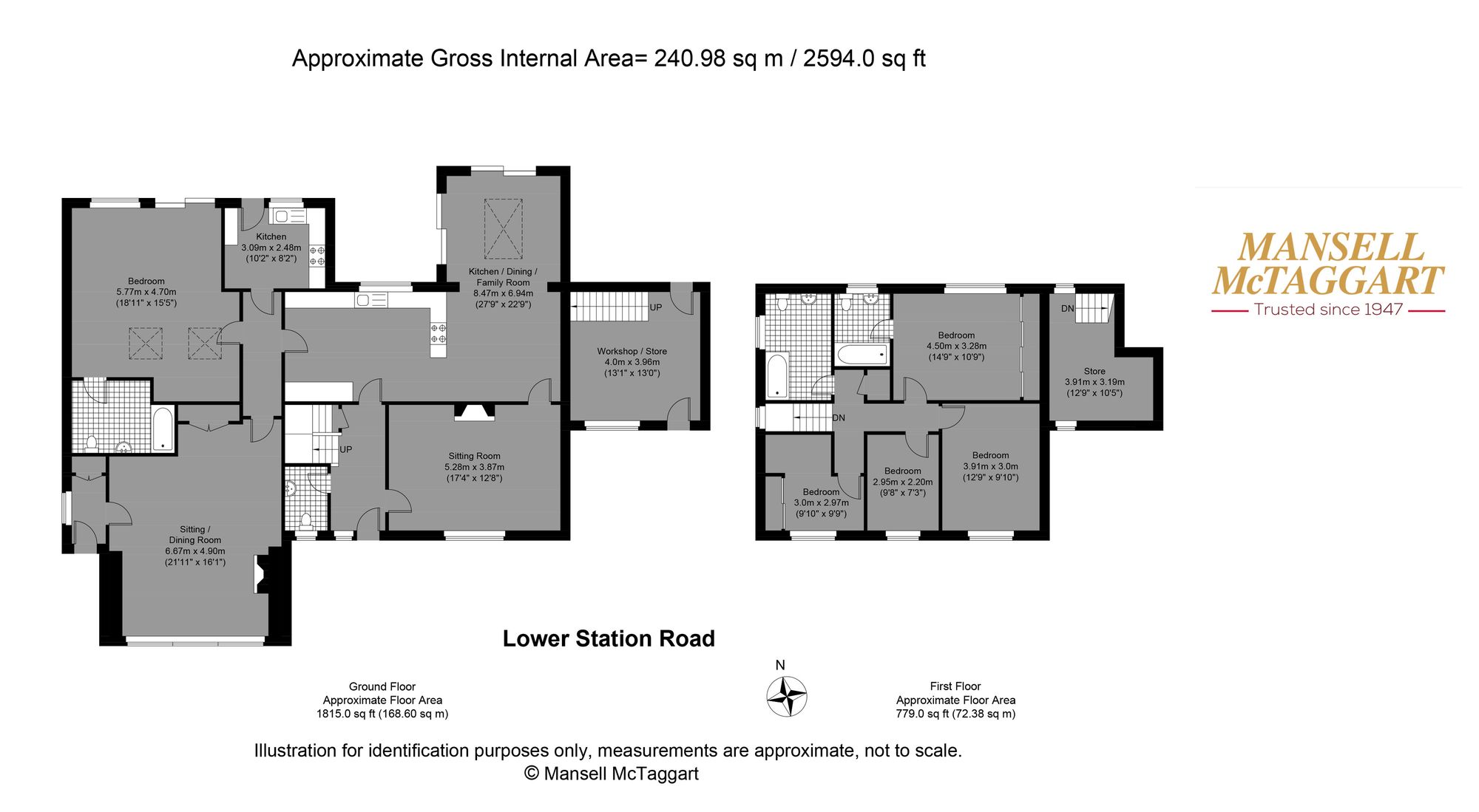 Flints Lower Station Road, Henfield floorplan