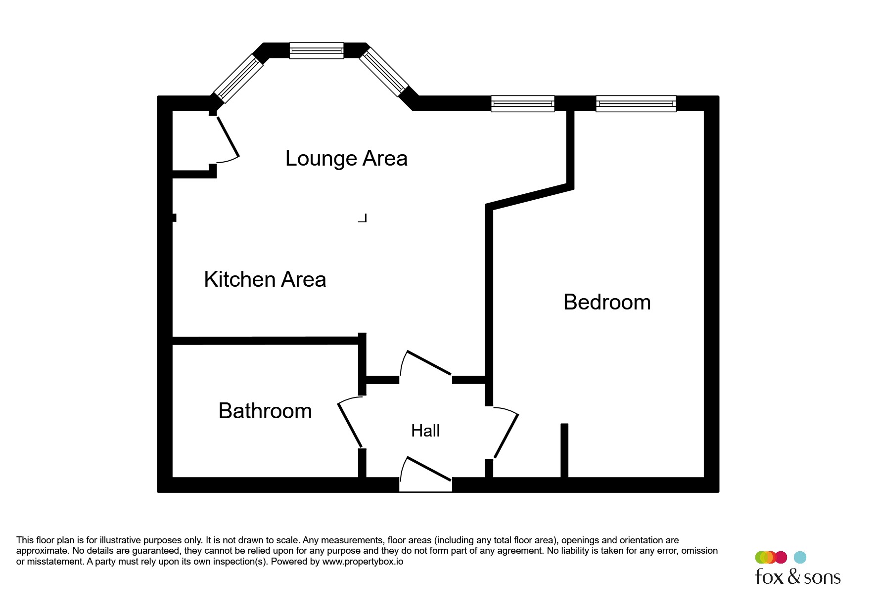 Flat 2, 23a, Chapel Road, WORTHING floorplan