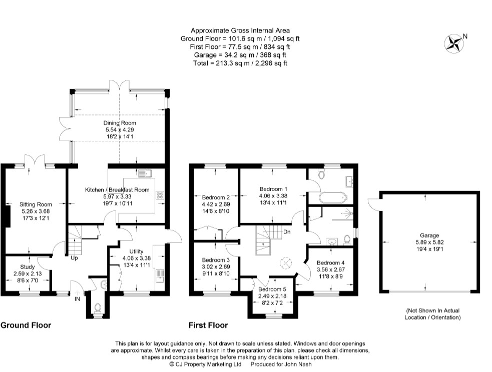 2, Oakview, Amersham floorplan