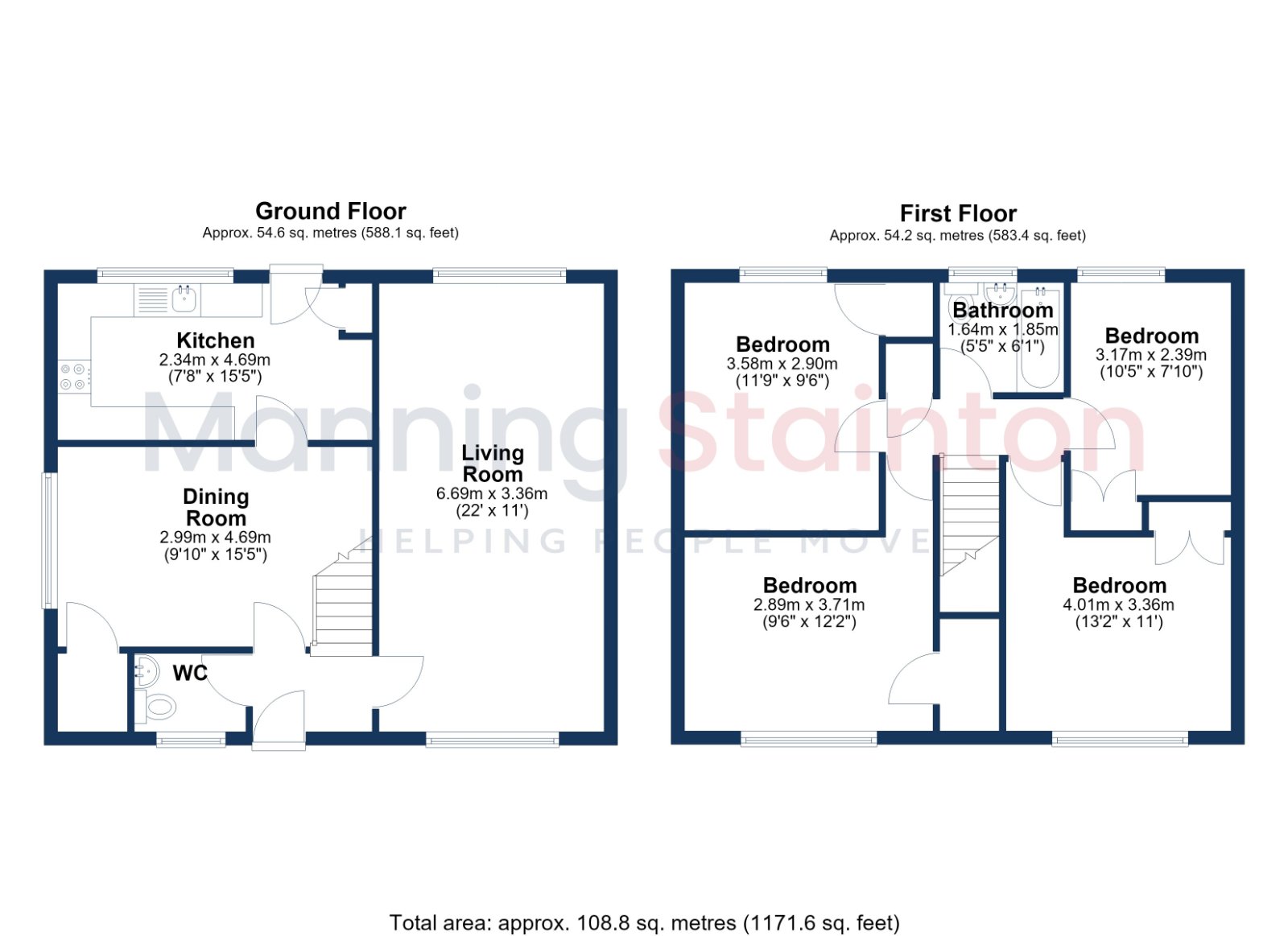 1, Brignall Garth, West Yorkshire floorplan