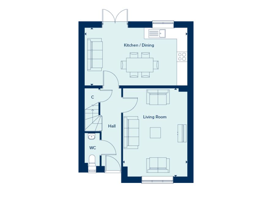 Toddington Road, Harlington floorplan