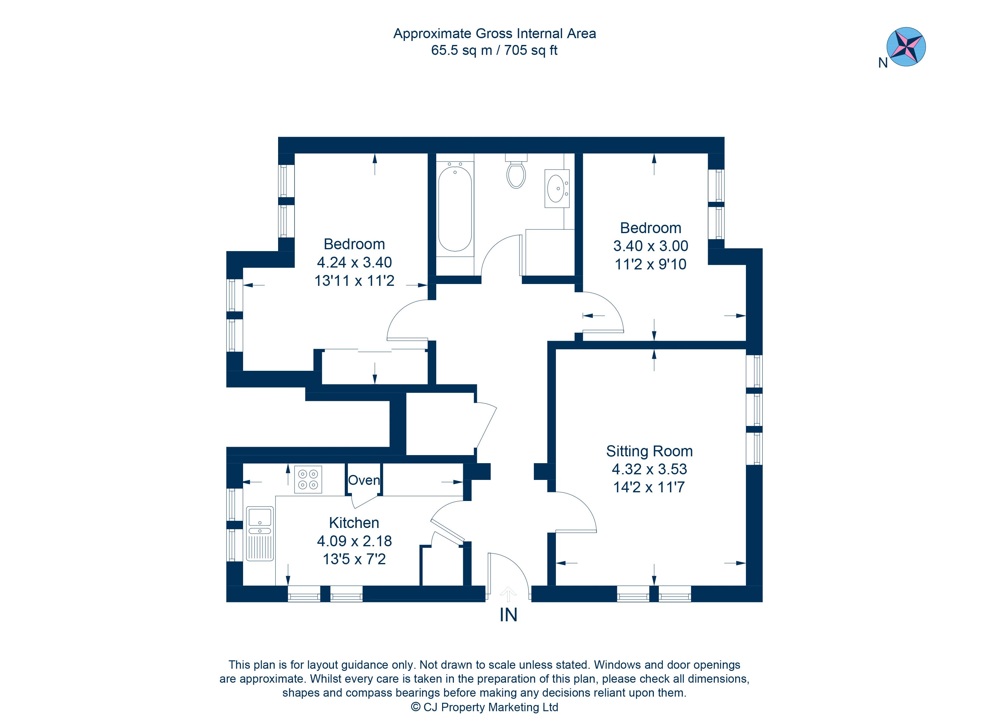 Kings End, Bicester OX26, 2 bedroom property for sale 60678989