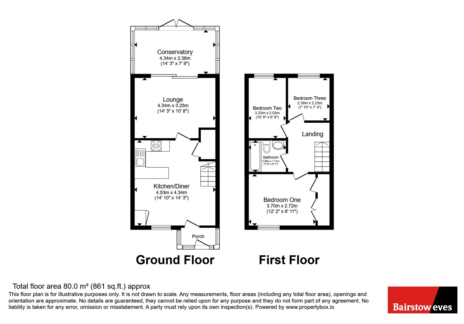 21, Guernsey Way, Oxfordshire floorplan