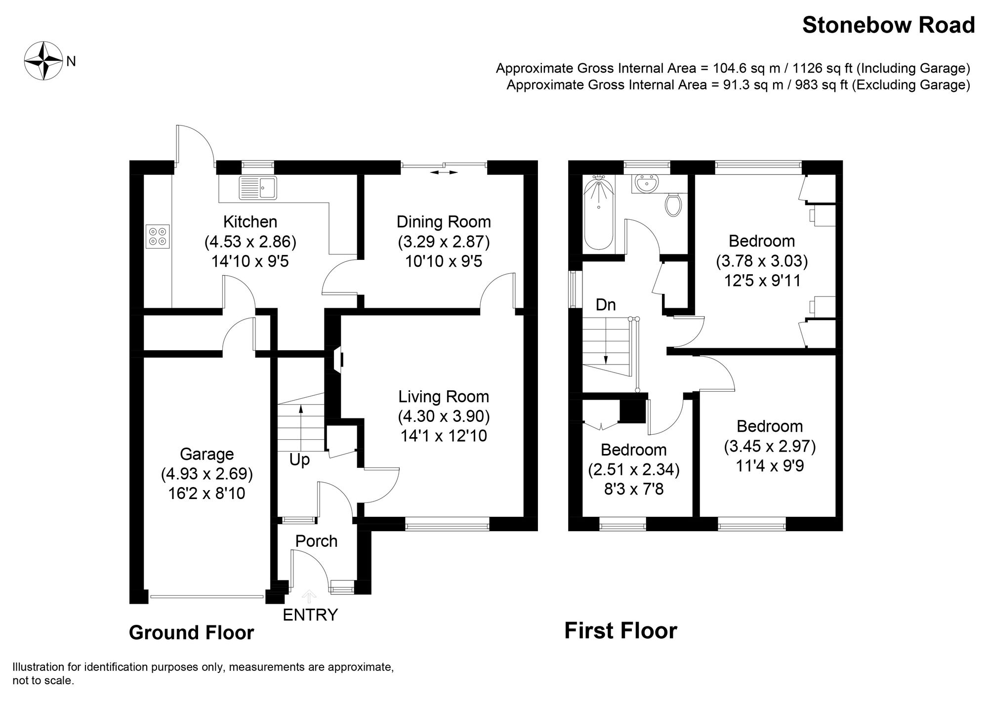 31 Stonebow Road, Pershore floorplan