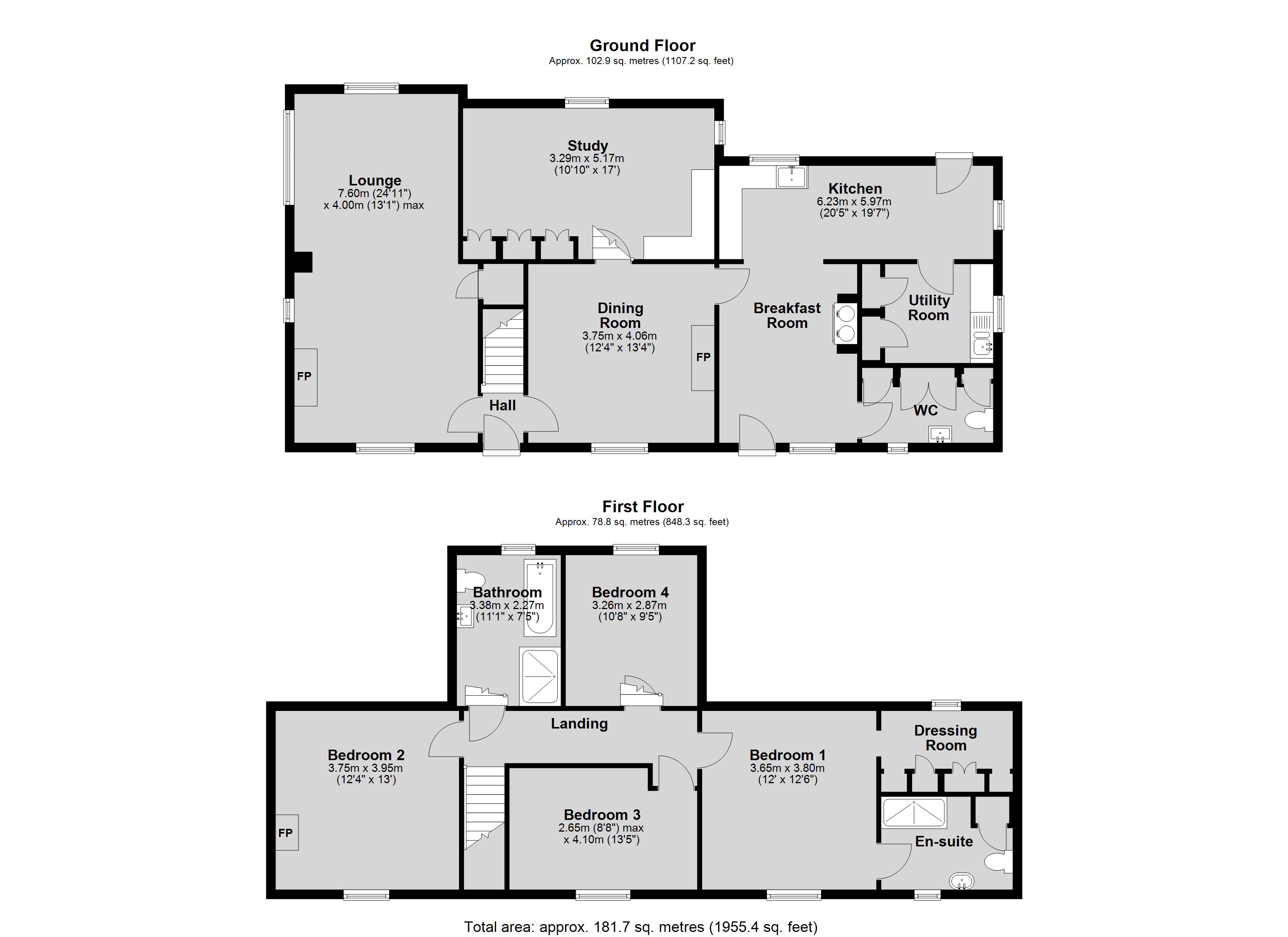 Dye House Farm, Wisteria Avenue, Lincoln floorplan