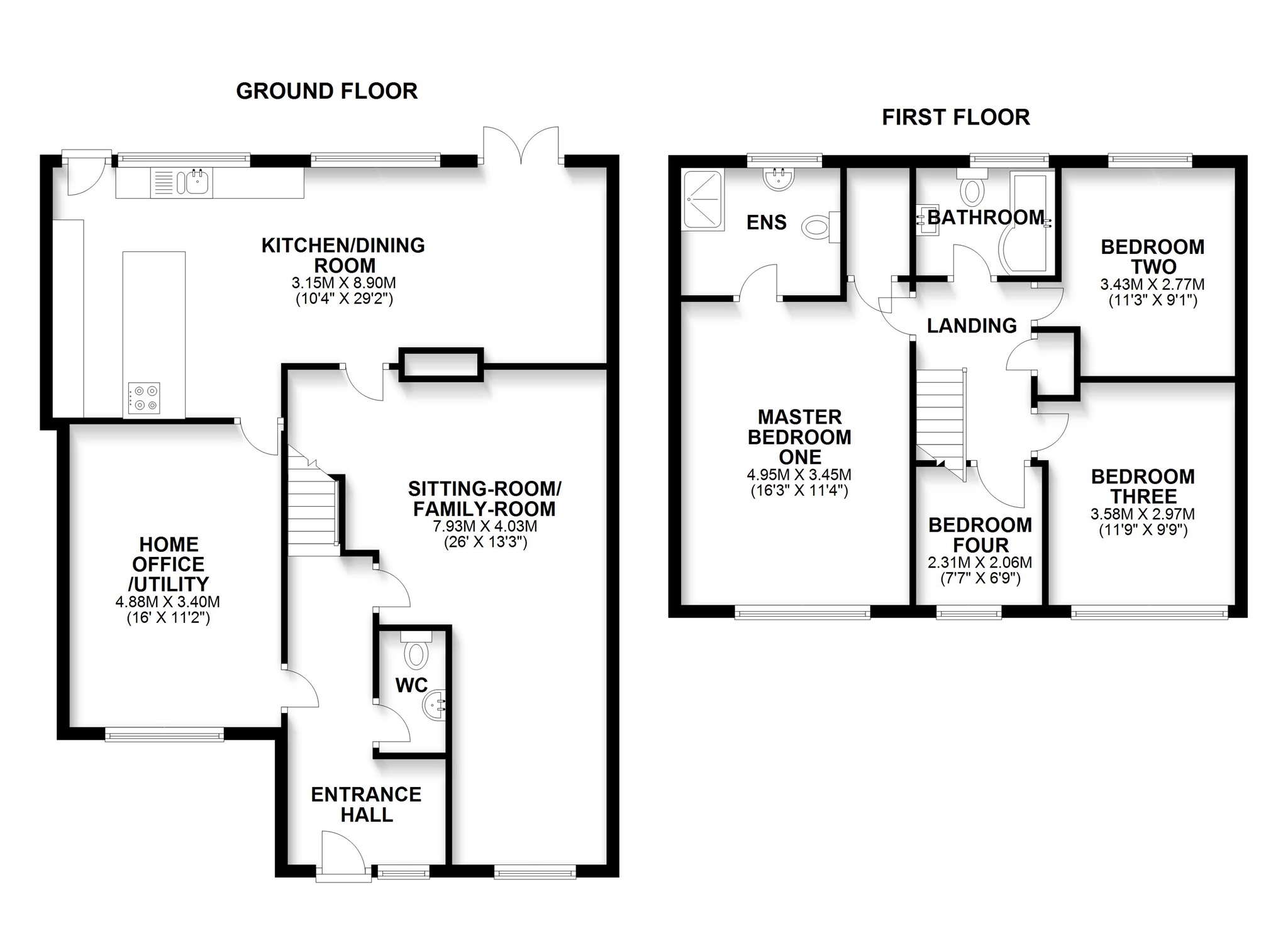 47, Hazel Tree Close, Cardiff floorplan
