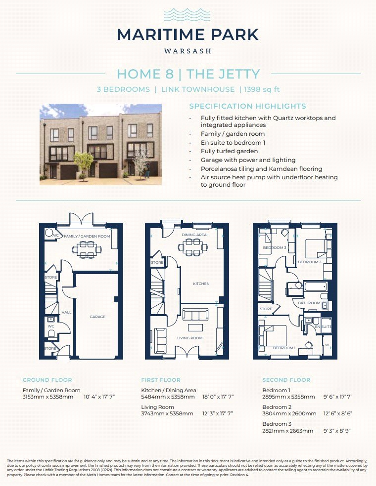 Plot 8,, The Jetty, Newtown Road floorplan