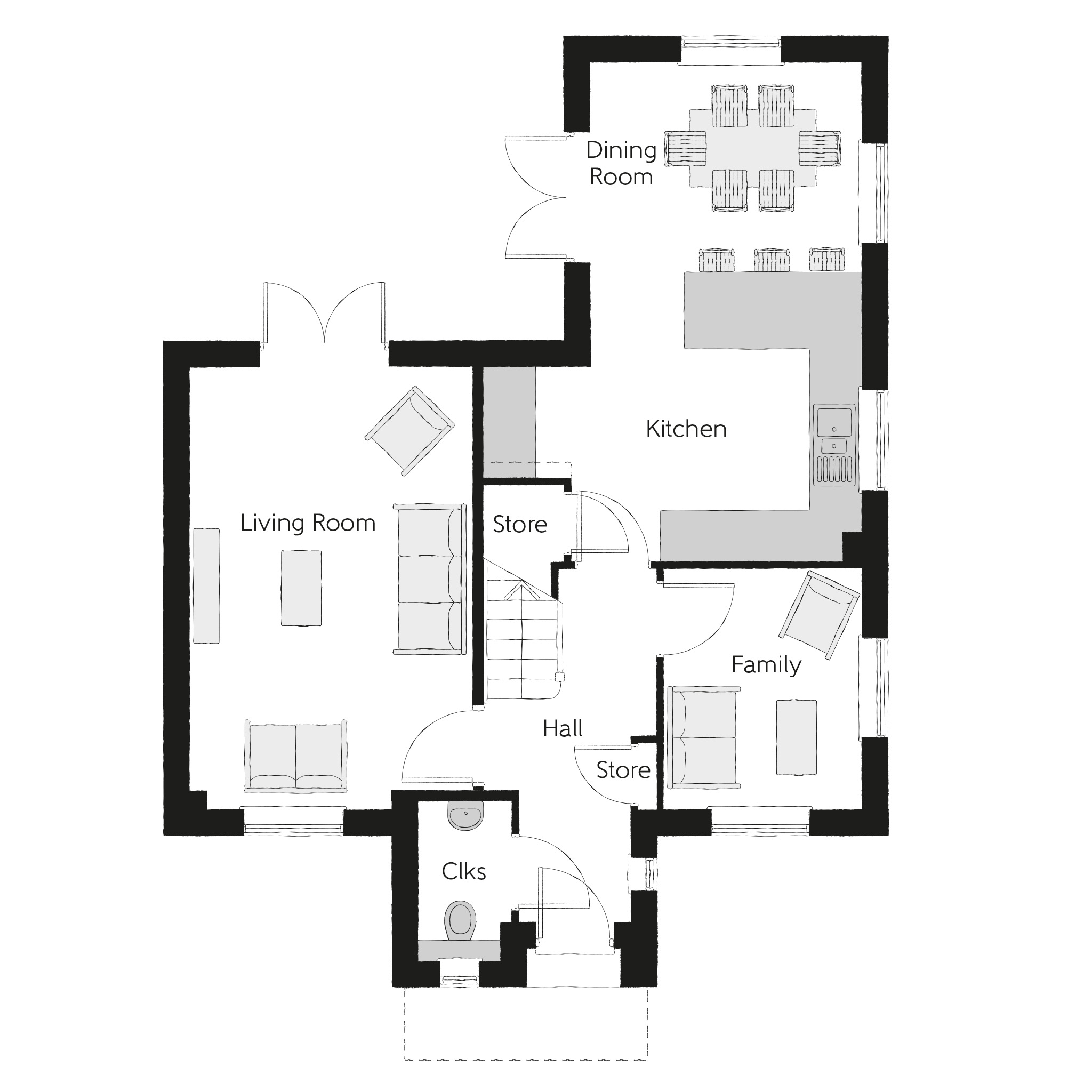 60, High Road, Trimley St Martin, Felixstowe floorplan