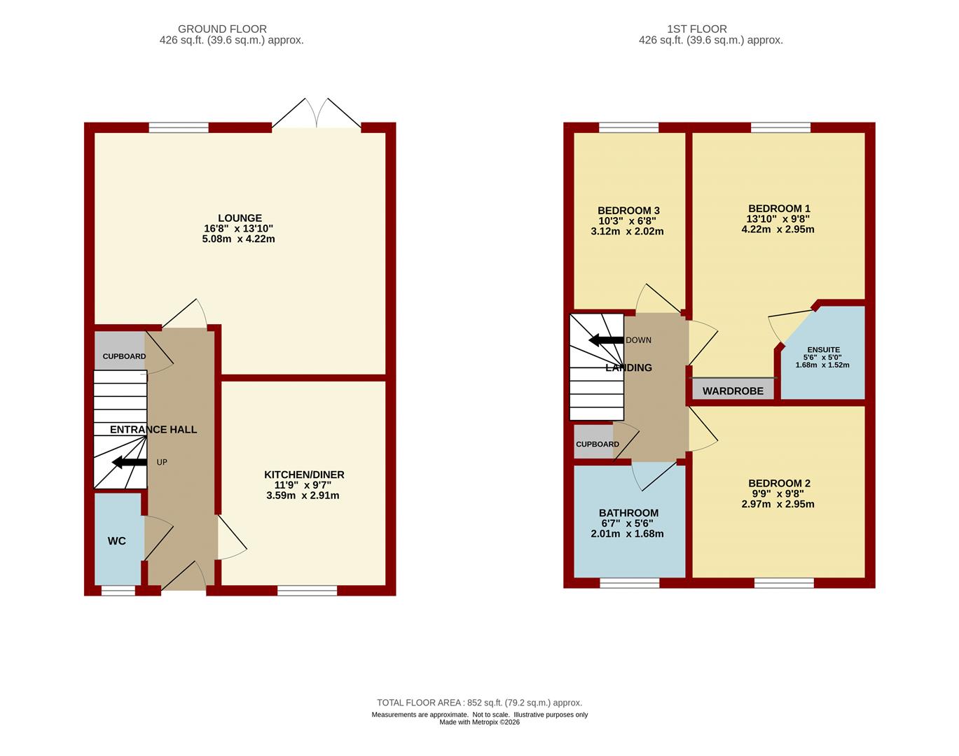 20, Kingfisher Drive, Lydney floorplan