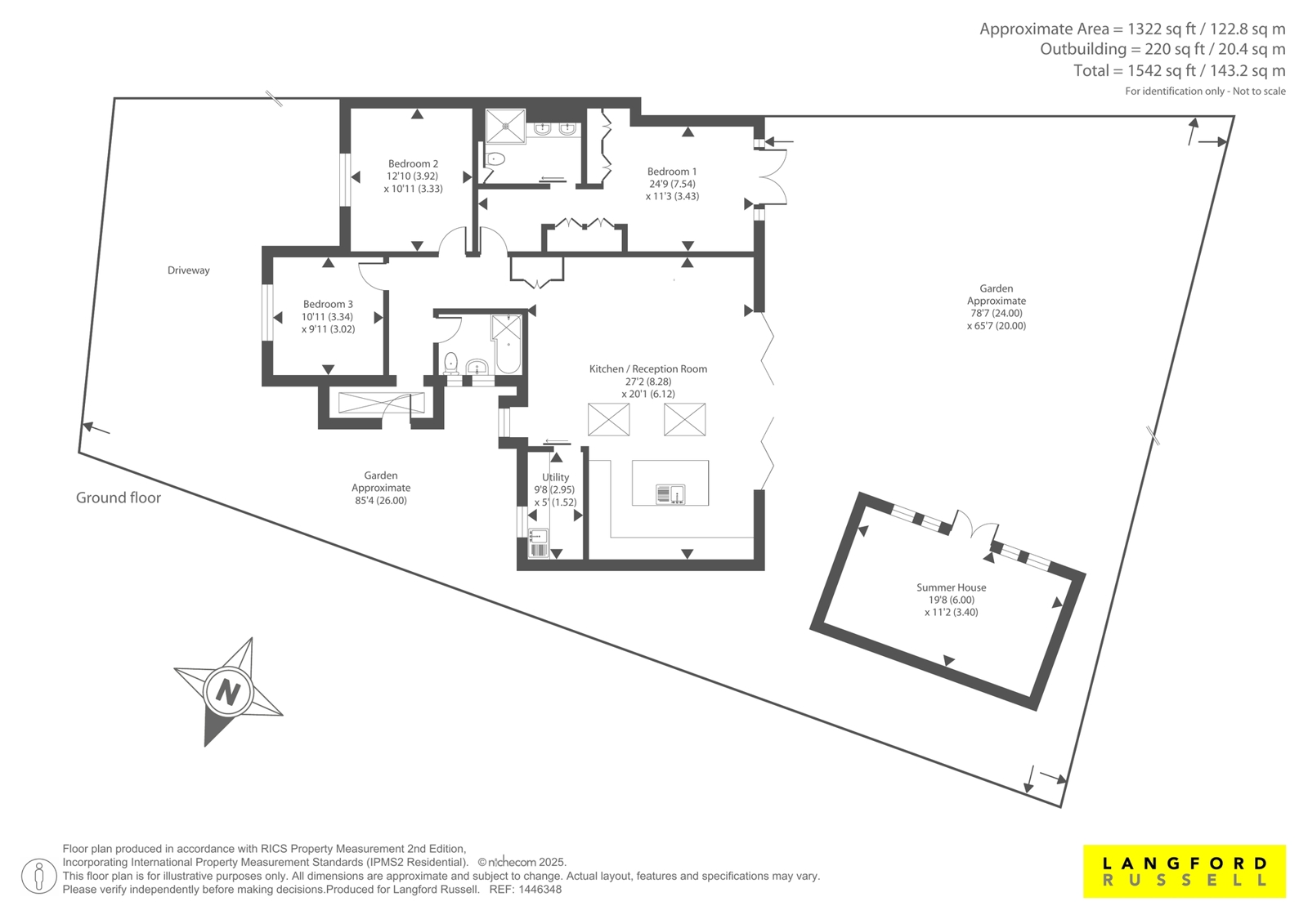 16, Turnpike Drive, Orpington floorplan