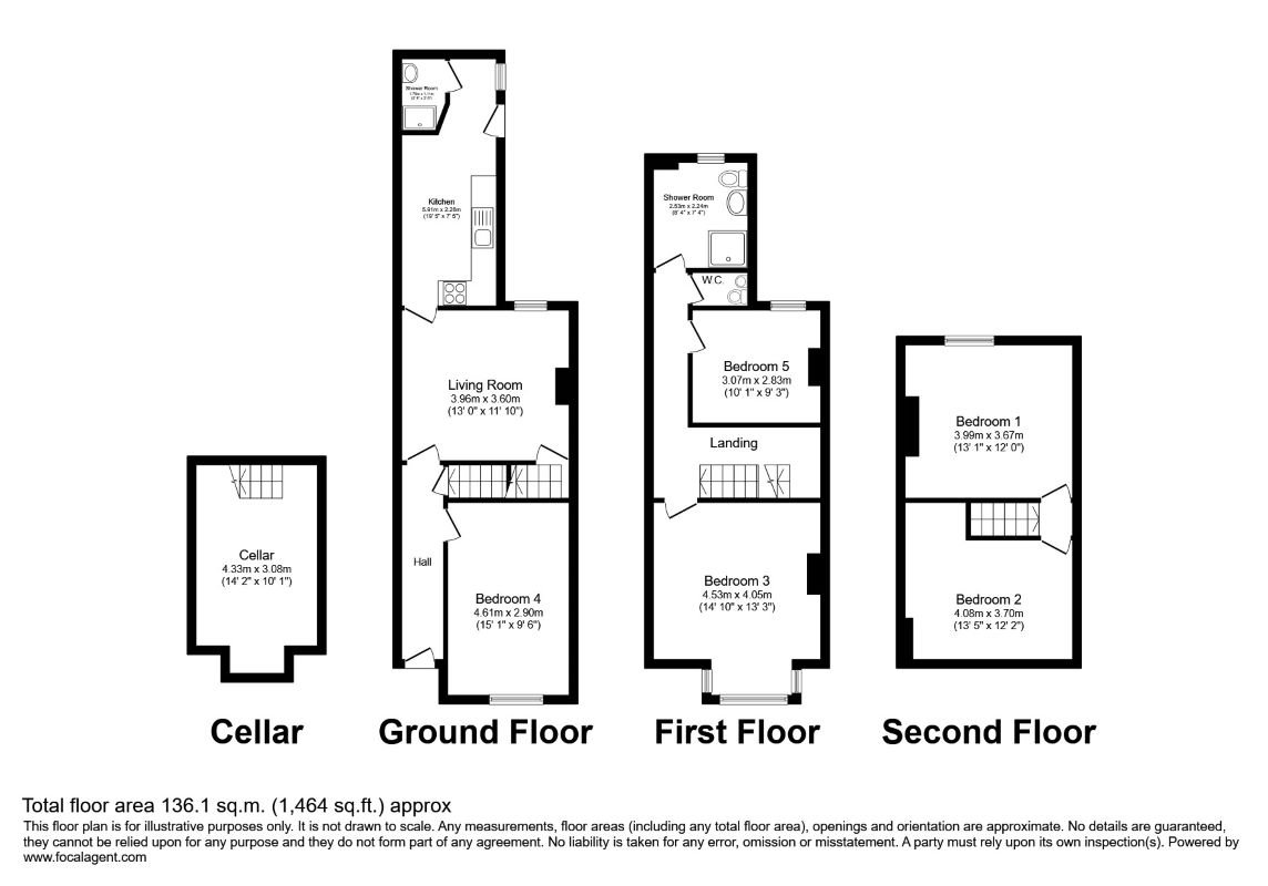 36, Bournville Lane, Birmingham floorplan