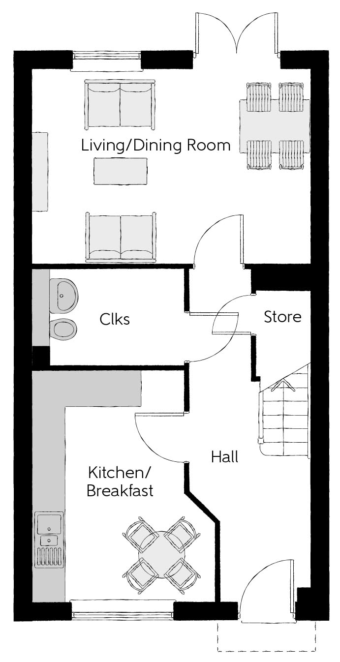 18, The Paddock at Chilsey Grange, Chilsey Grange, Pyrcroft Road, Chertsey floorplan
