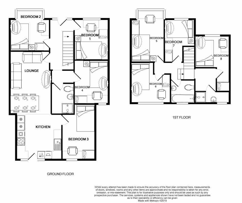 41, Talbot Road, Manchester floorplan