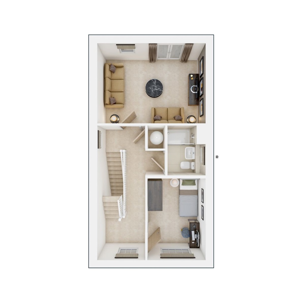 The Altbury - Plot 700, Sherford, Lunar Crescent, Sherford, Plymouth floorplan