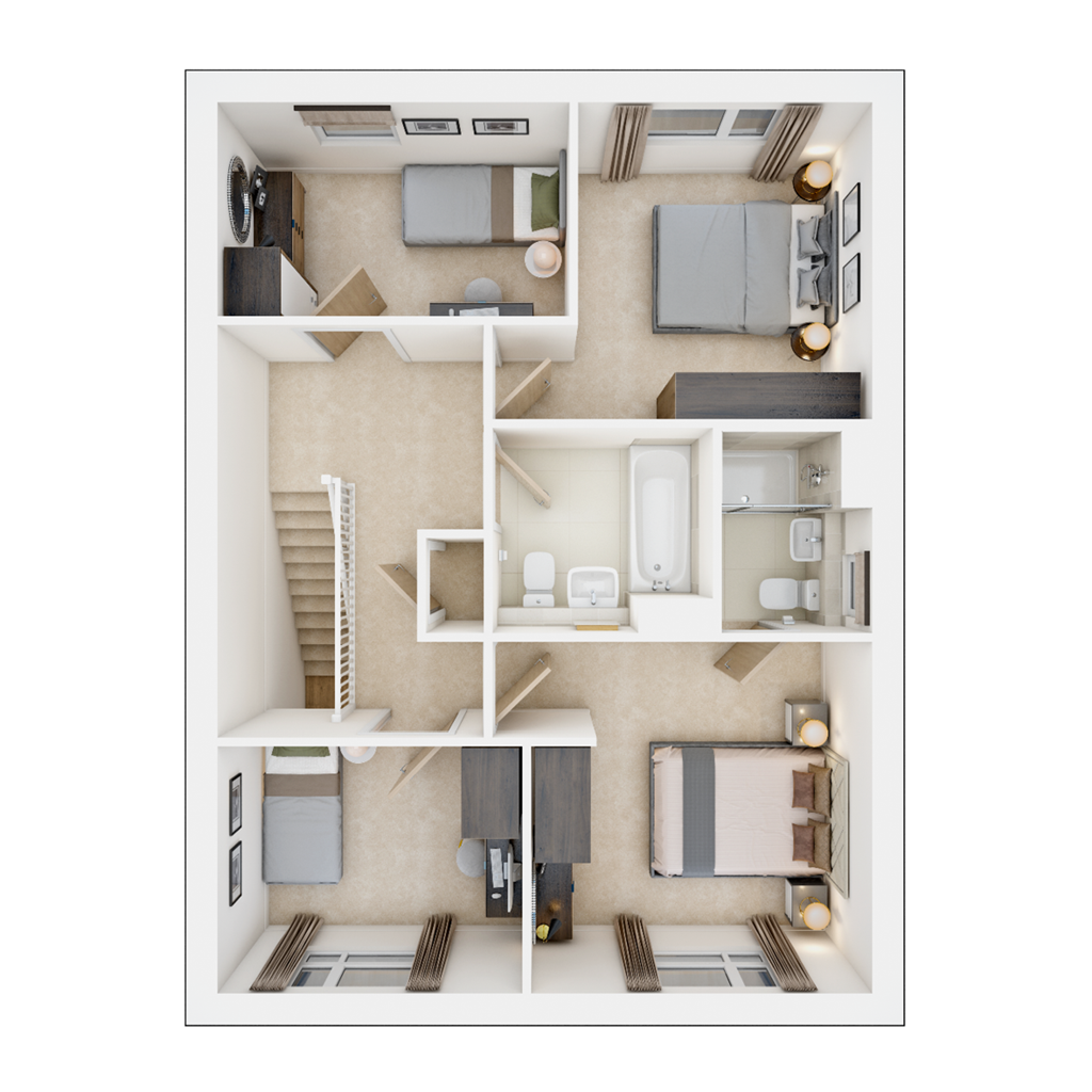 The Colford - Plot 28, Acorn Green, Windmill View, Shifnal floorplan
