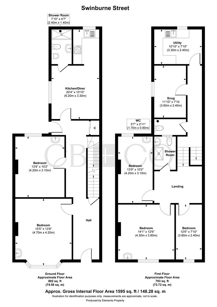 10, Swinburne Street, Derby floorplan