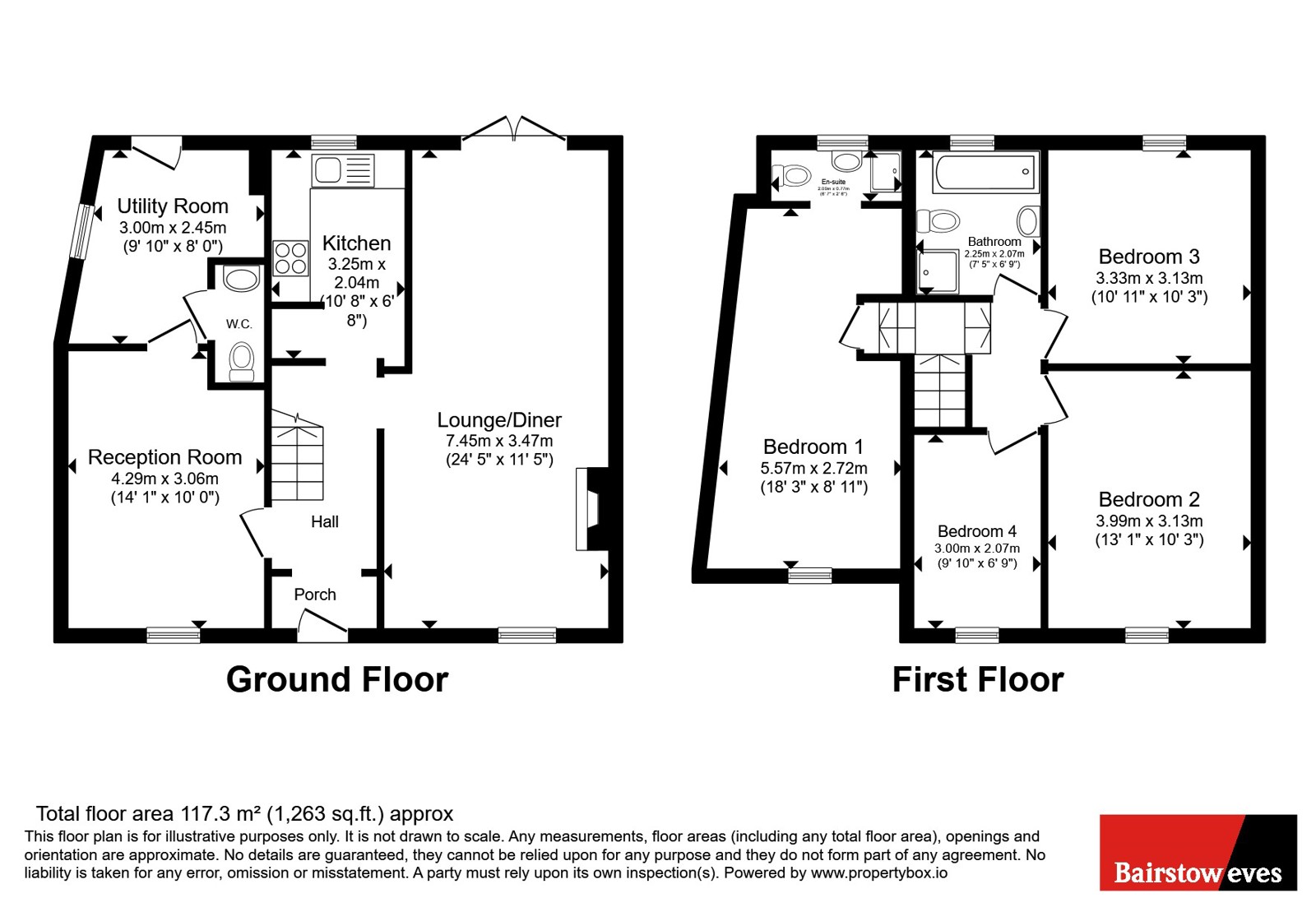 115, Clockhouse Lane, Romford floorplan