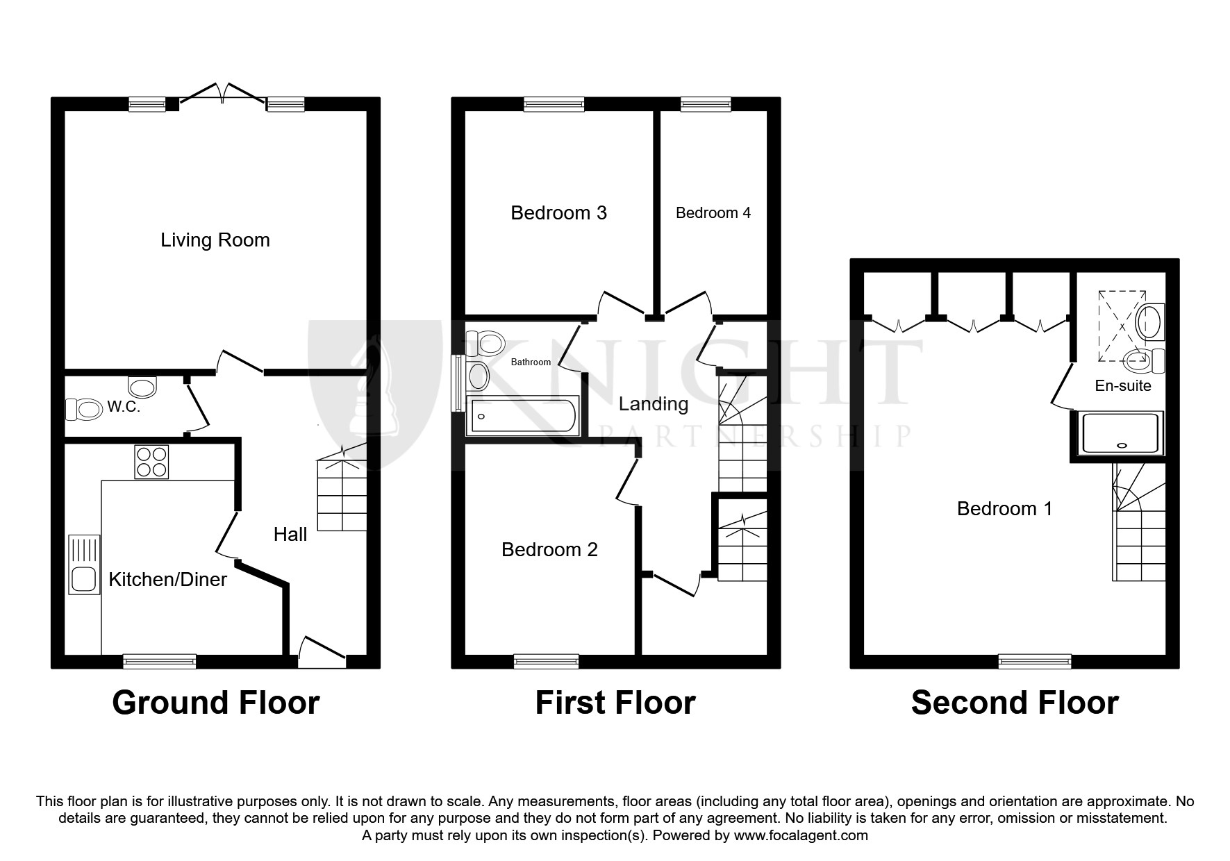 4, Langton Walk, STAMFORD floorplan