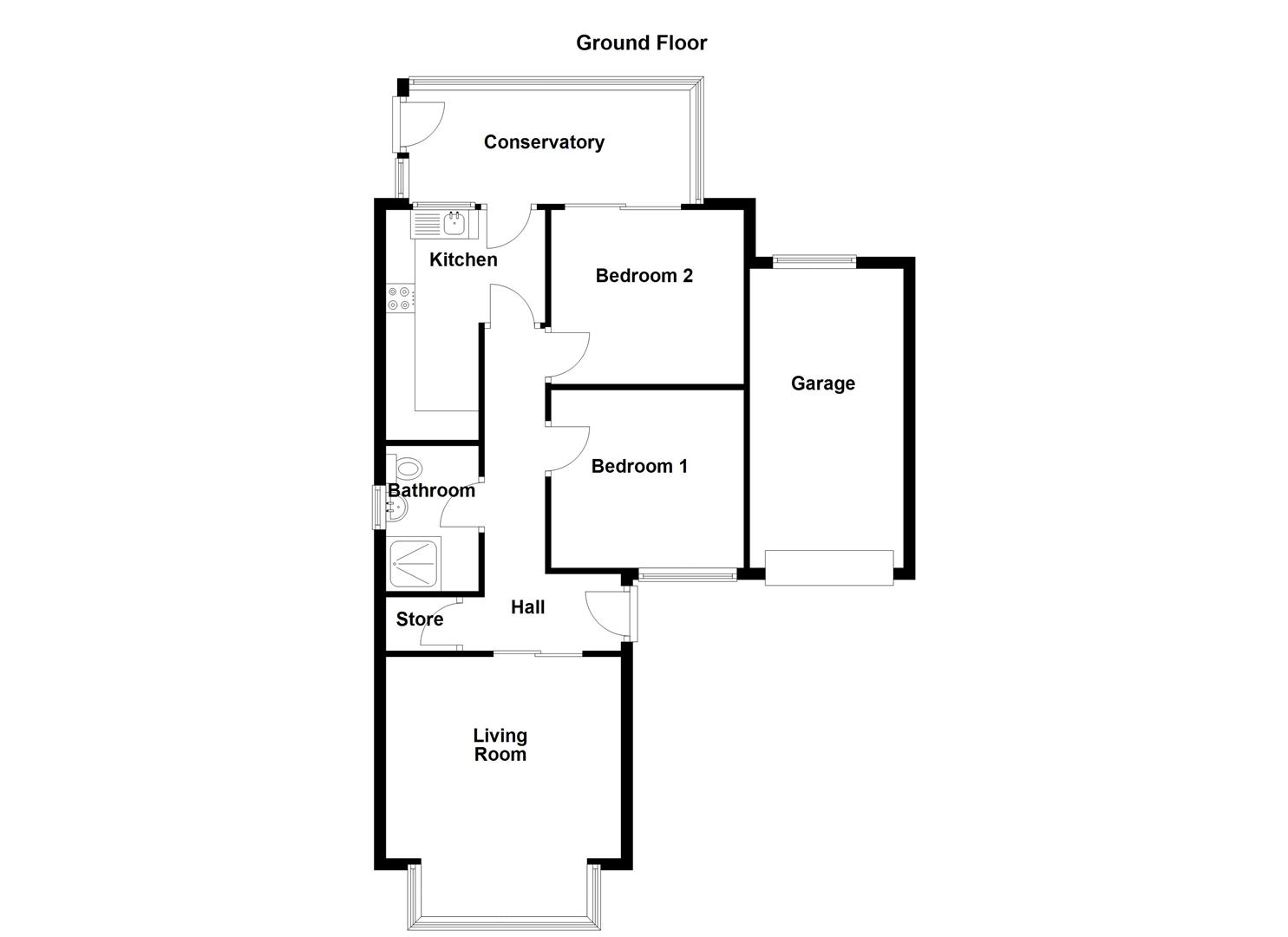 10, Brook Gardens, Biddulph floorplan