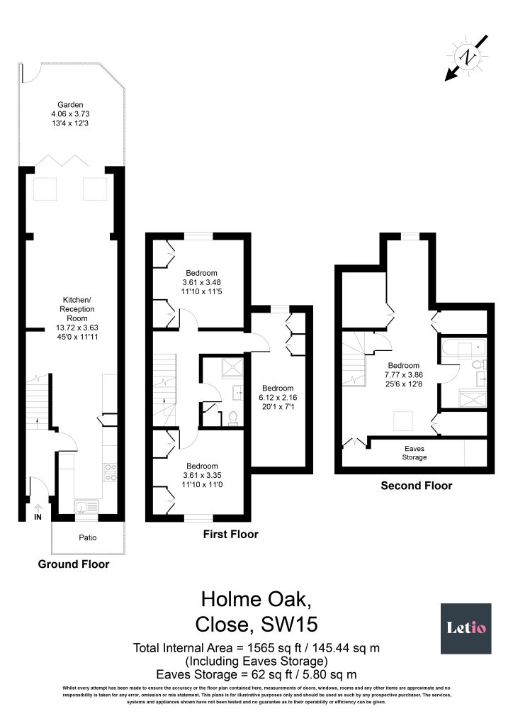 Holm Oak Close, London floorplan
