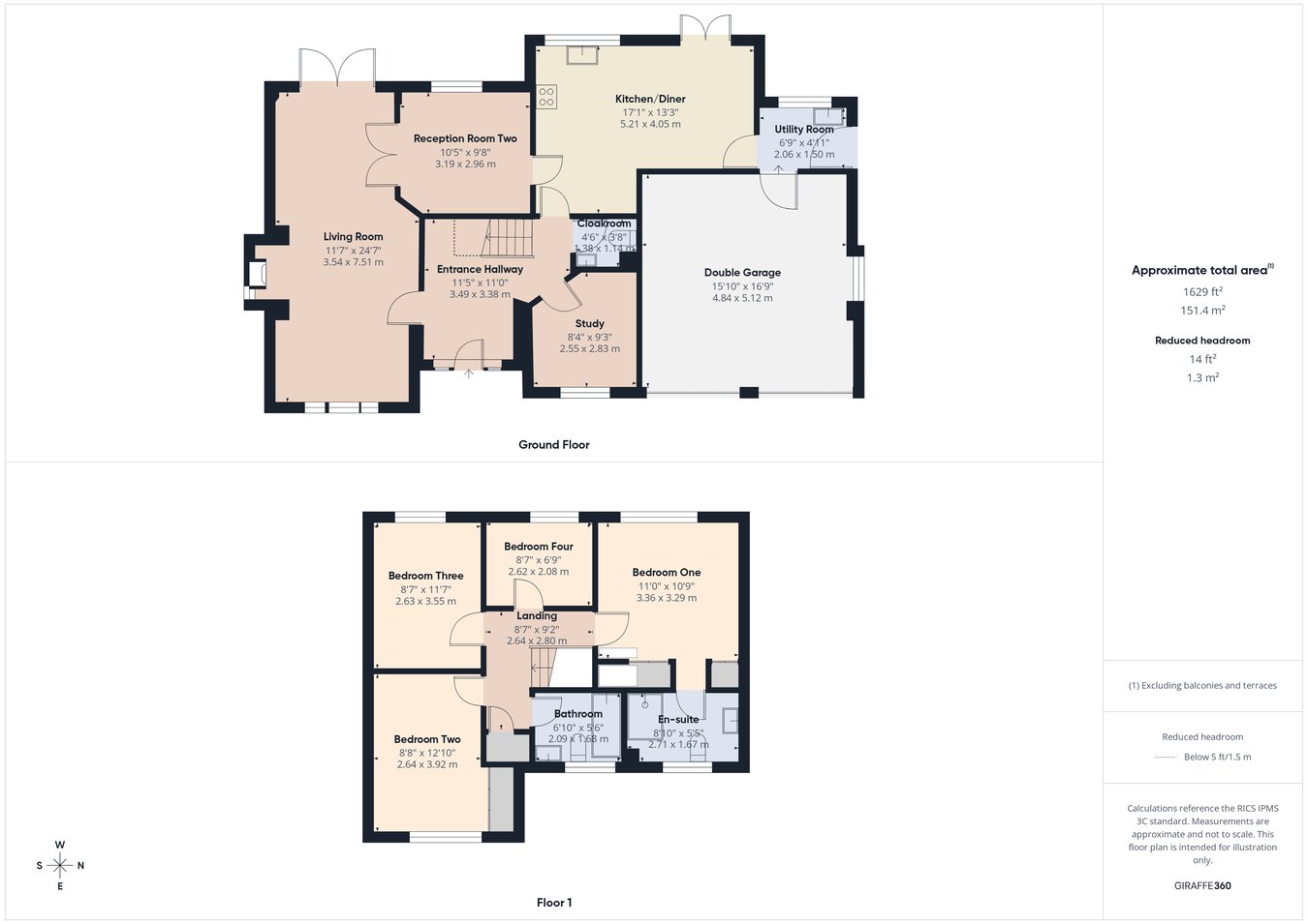 5, Wilderness Heights, Southampton floorplan