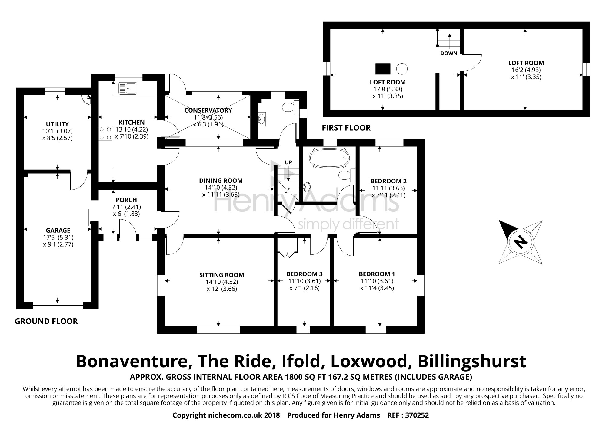 3 Bedrooms Detached bungalow for sale in The Ride, Ifold RH14