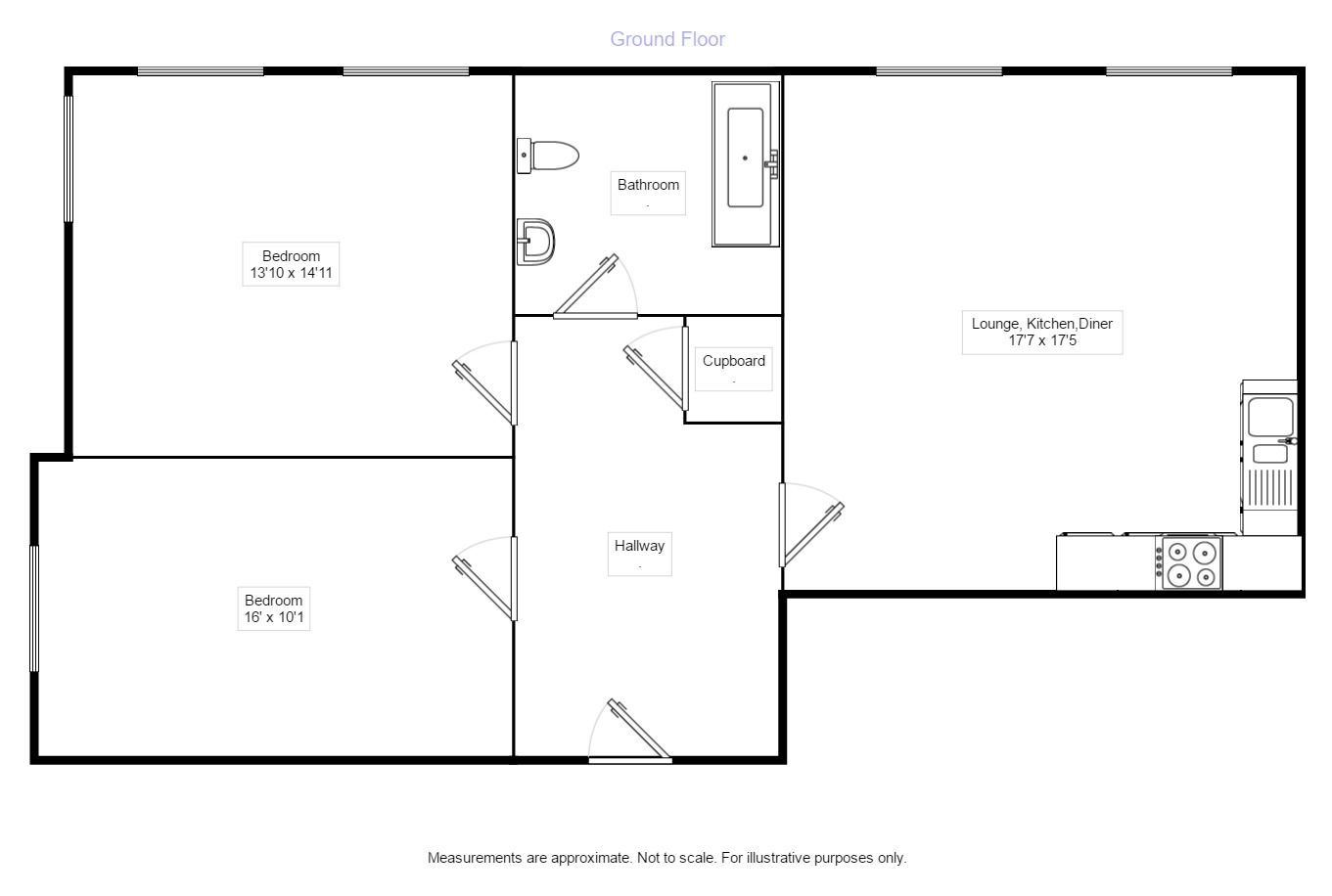 2 Bedrooms Flat for sale in Horizon House Azalea Drive, Swanley BR8