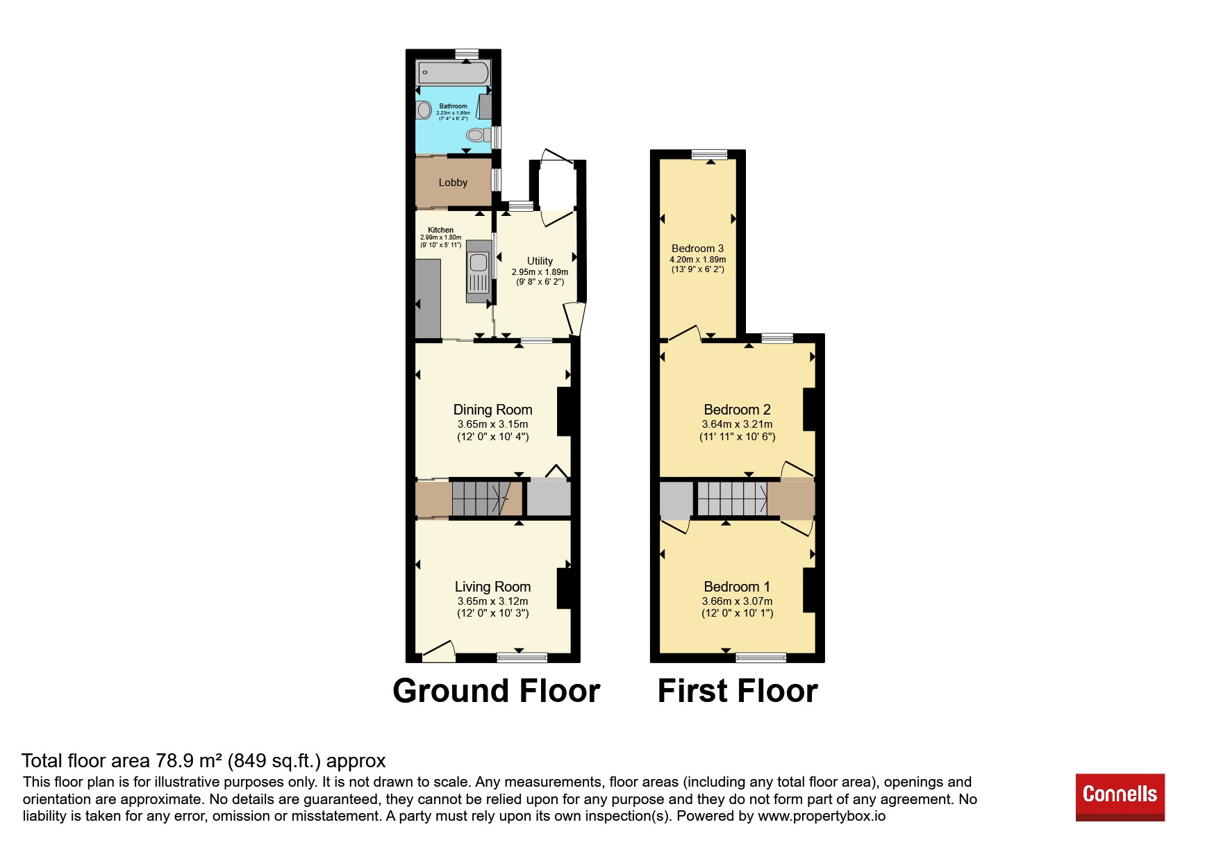 171, Spring Road, Ipswich floorplan