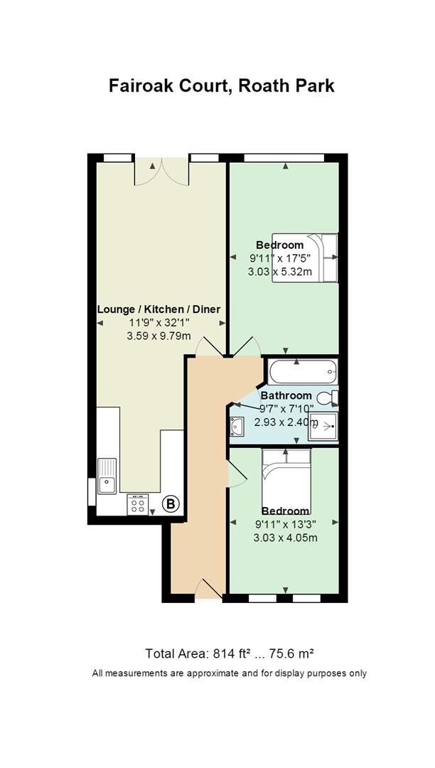 2 Bedrooms Flat to rent in Lady Mary Road, Cardiff CF23
