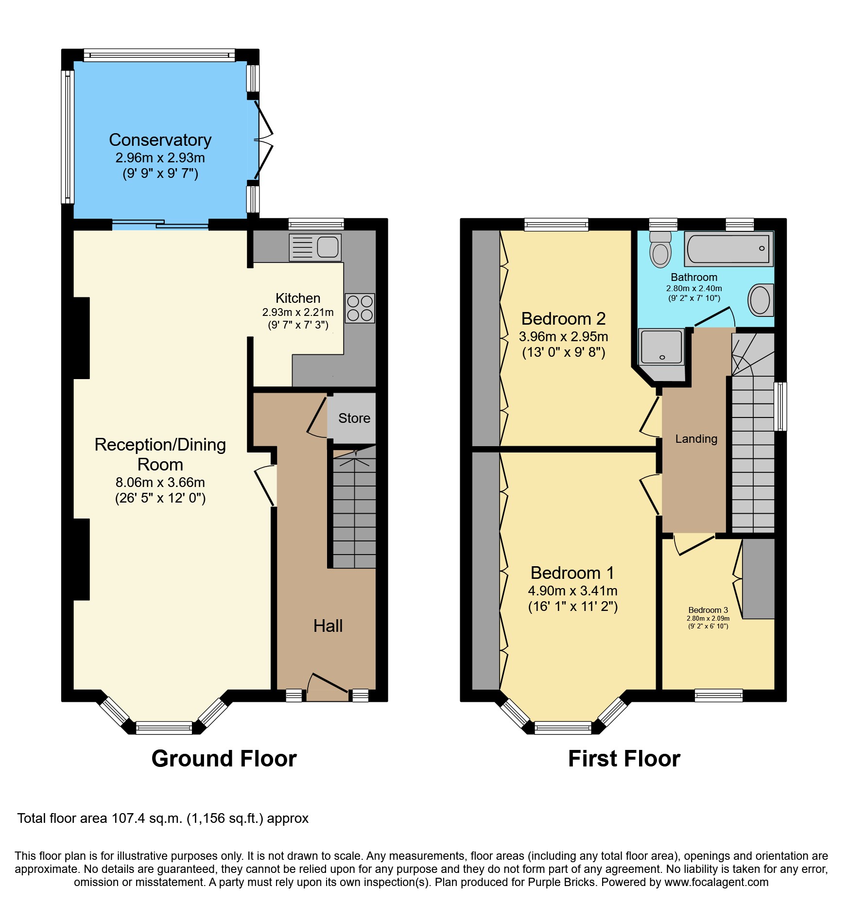 Abbotts Road, Mitcham CR4, 3 bedroom end terrace house for sale