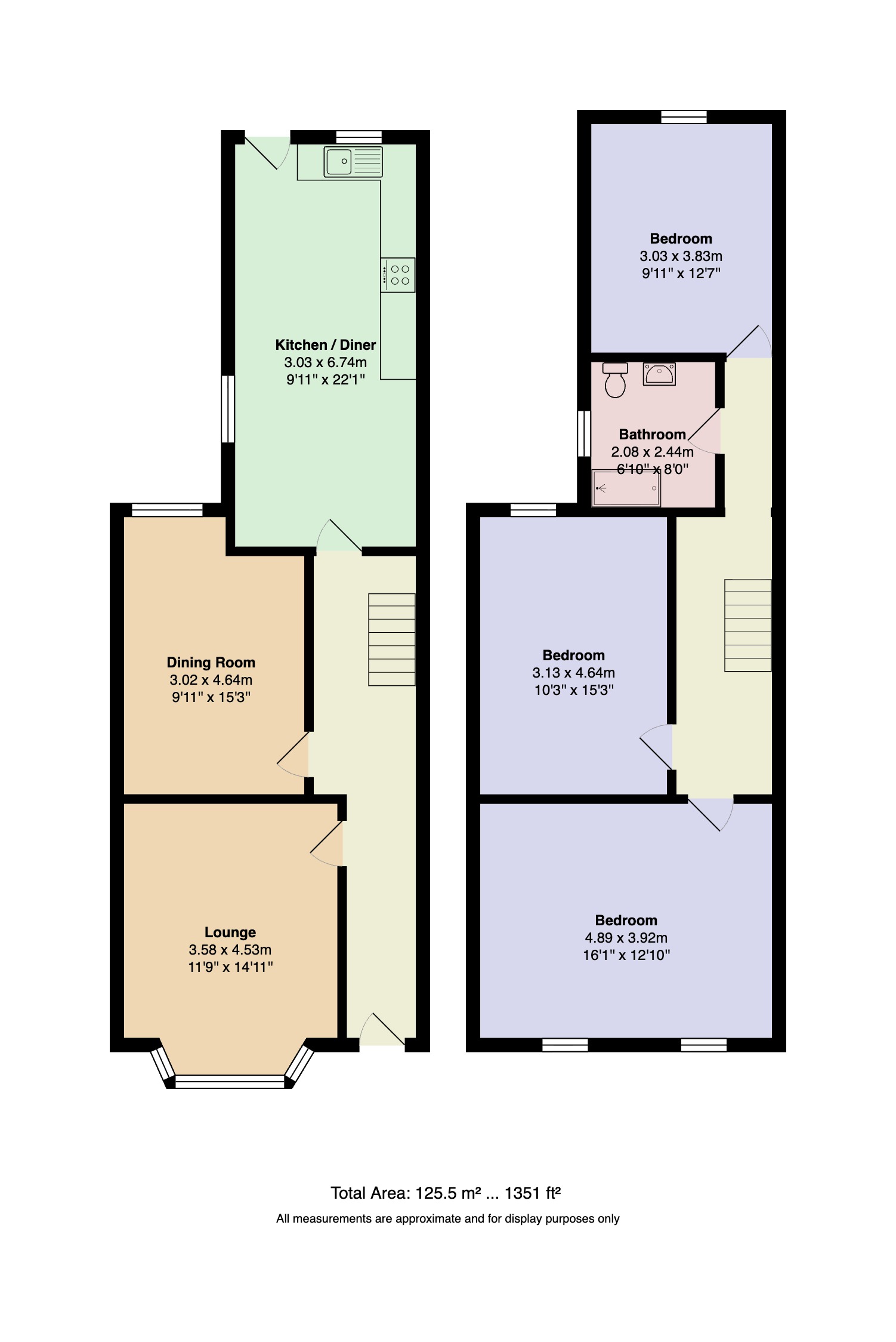 31, Beech Avenue, Blackpool floorplan