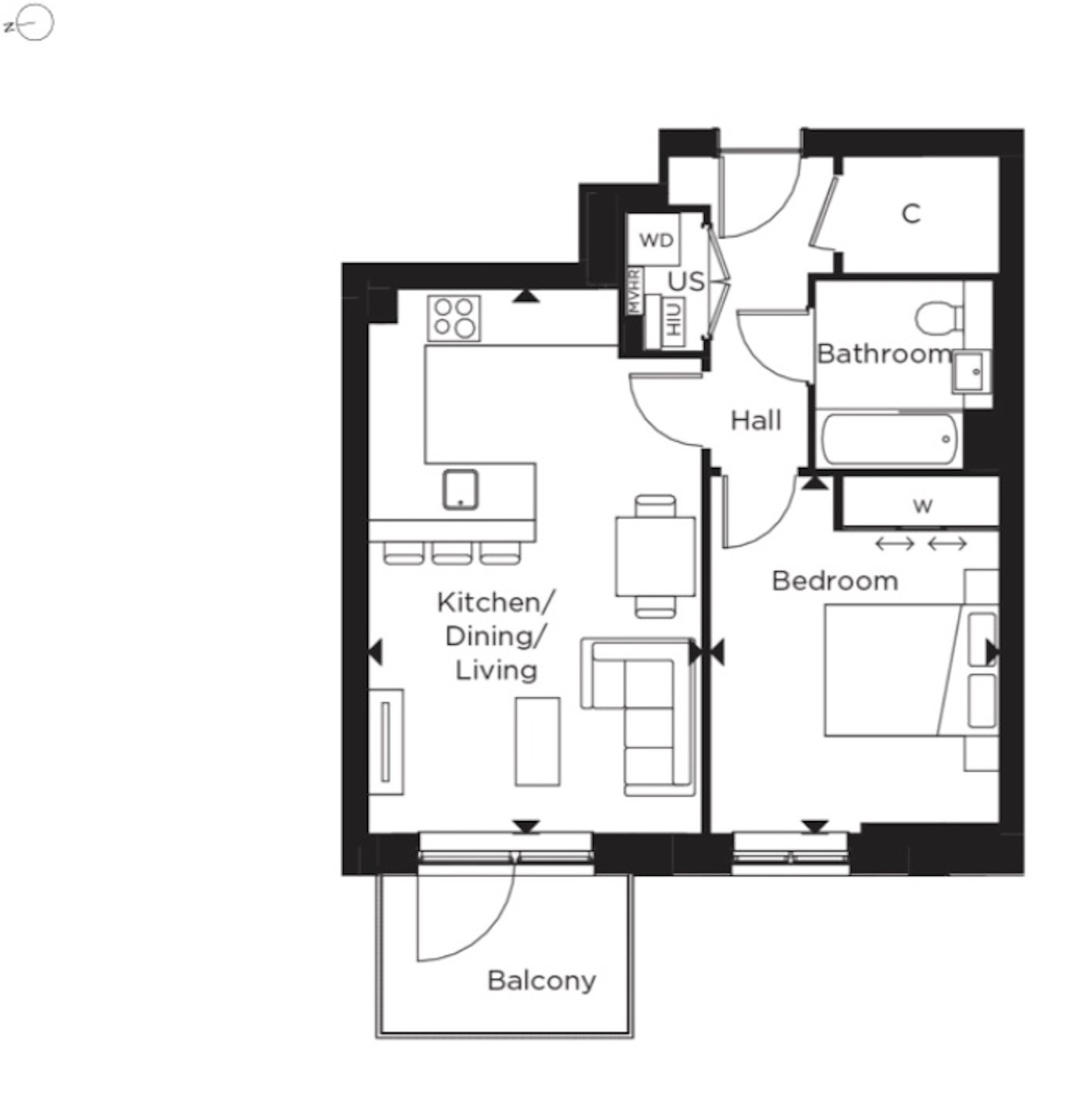 879, New Road, Dagenham floorplan