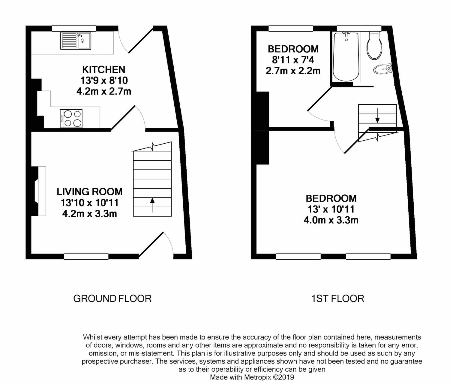 2 Bedrooms Terraced house to rent in St. Michael Street, Brecon LD3