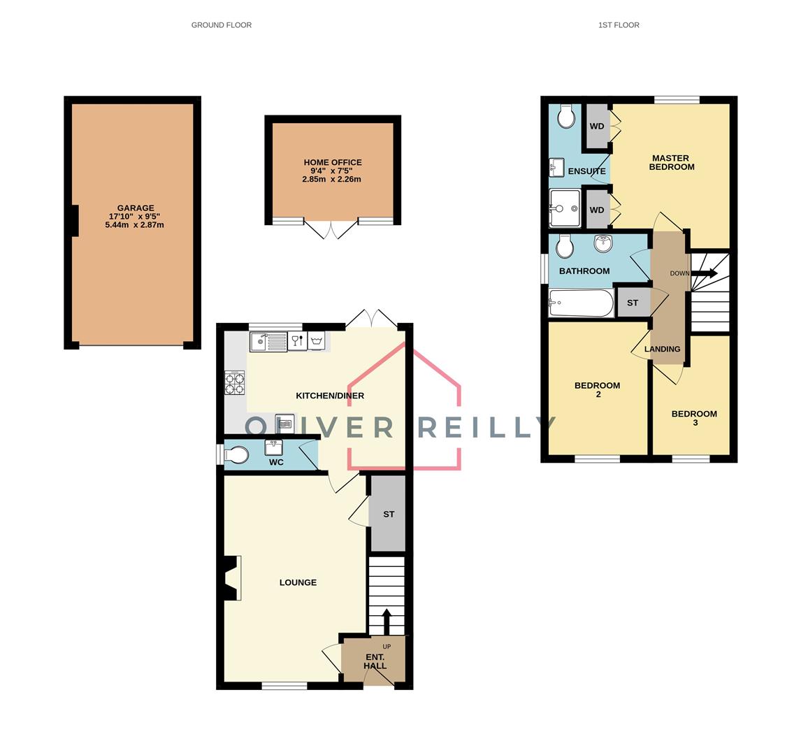 31, Cannon Close, Newark floorplan