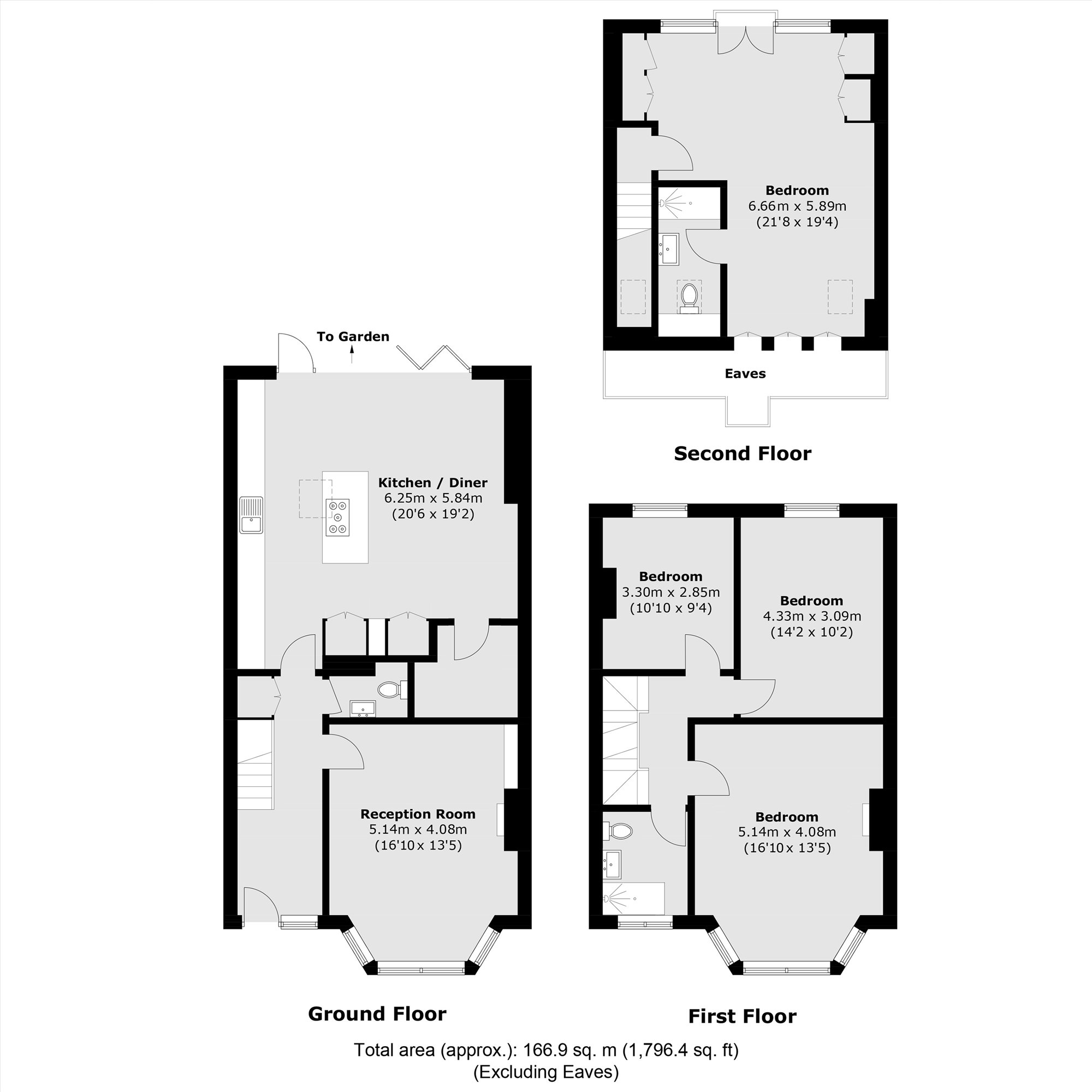 52, Queens Avenue, London floorplan