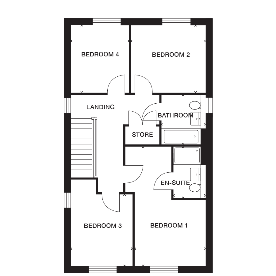 53 Thurlestone, Peppard Drive, Wiveliscombe floorplan