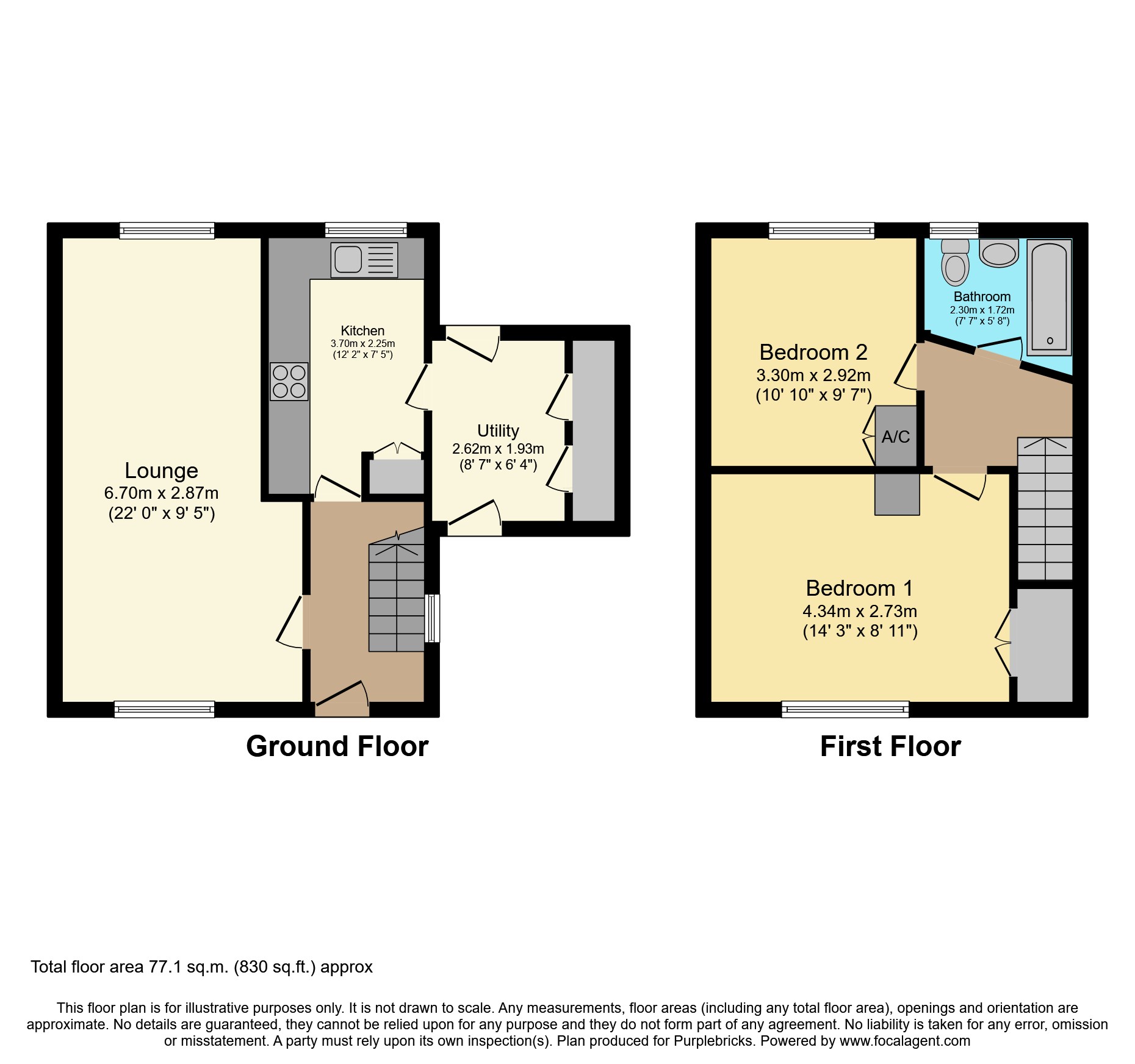 75, Walford Drive, Lincoln floorplan