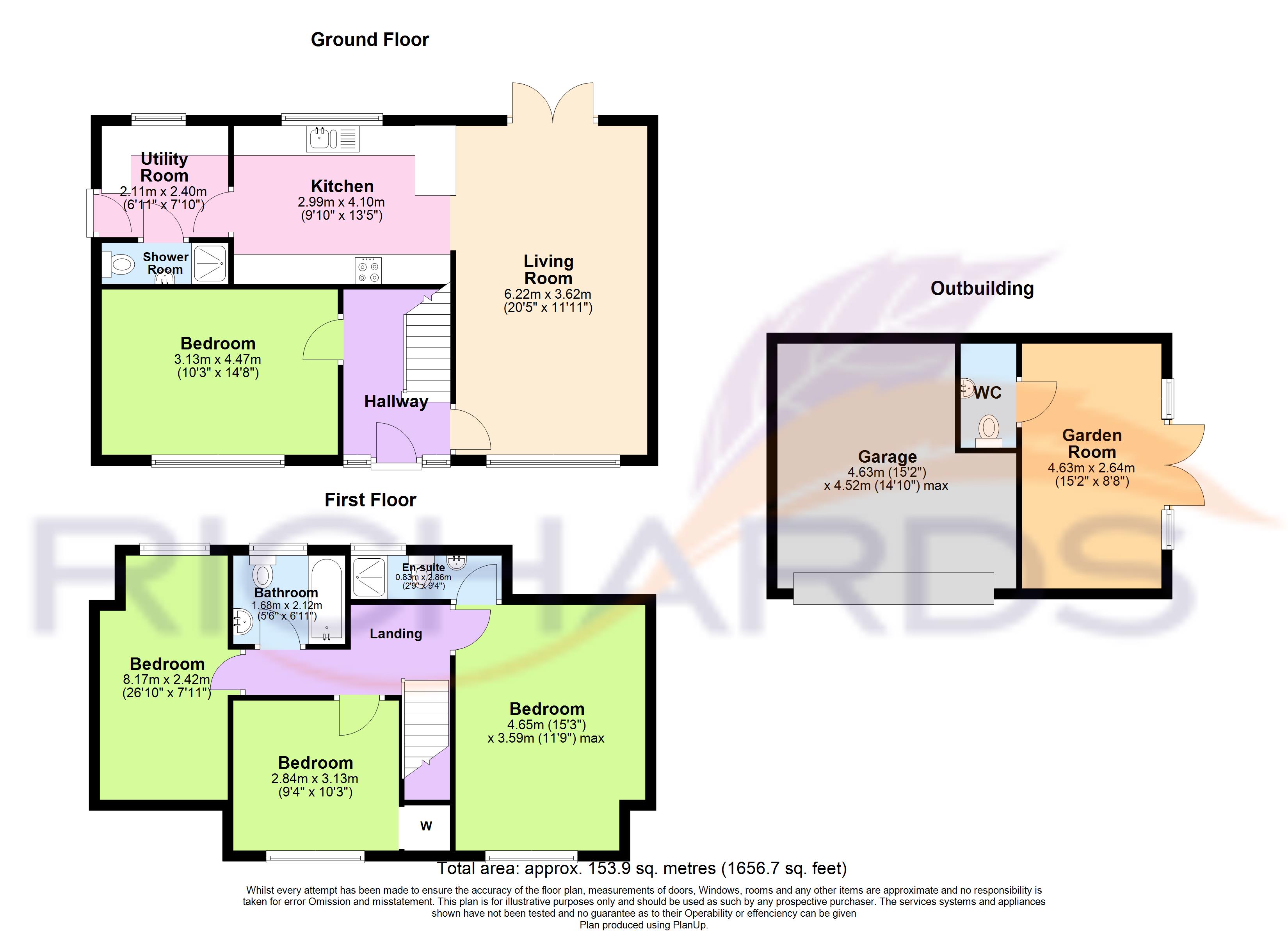 2, Chapel Close, Wimborne floorplan