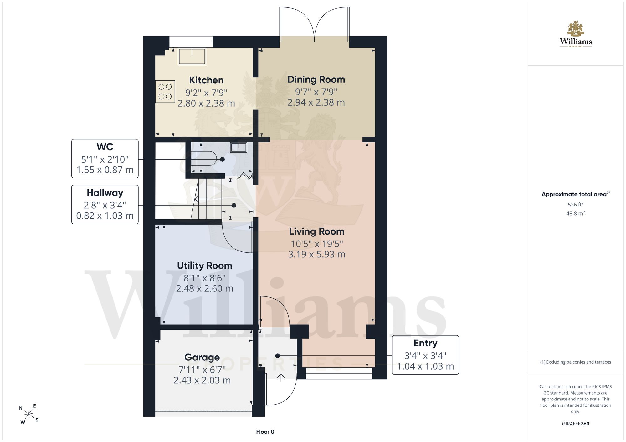 33 Rake Way, Aylesbury floorplan