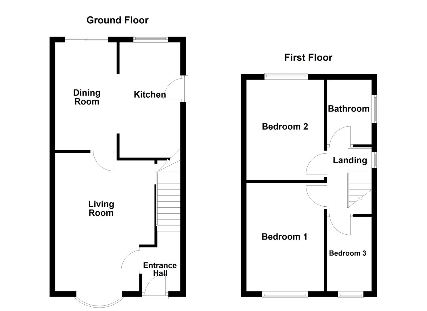 6, Highfields, Wakefield floorplan