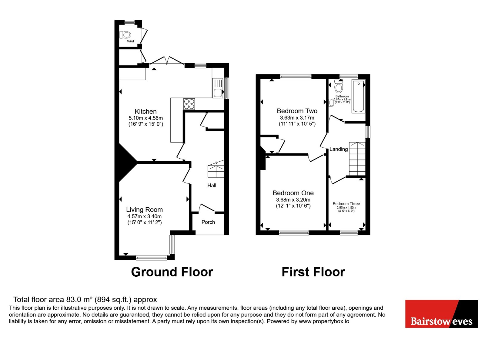 9, Melbourne Road, Essex floorplan