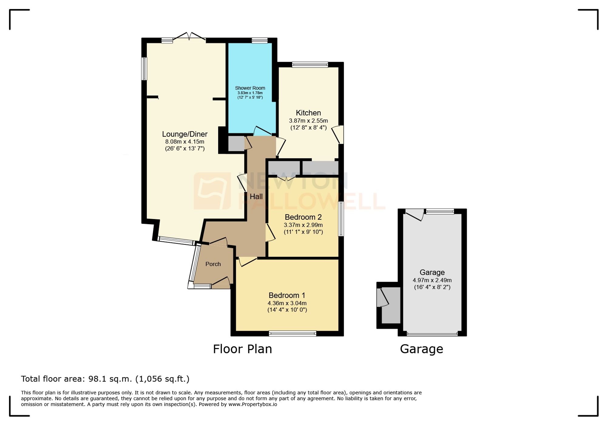 Woodcote Road, Leicester floorplan