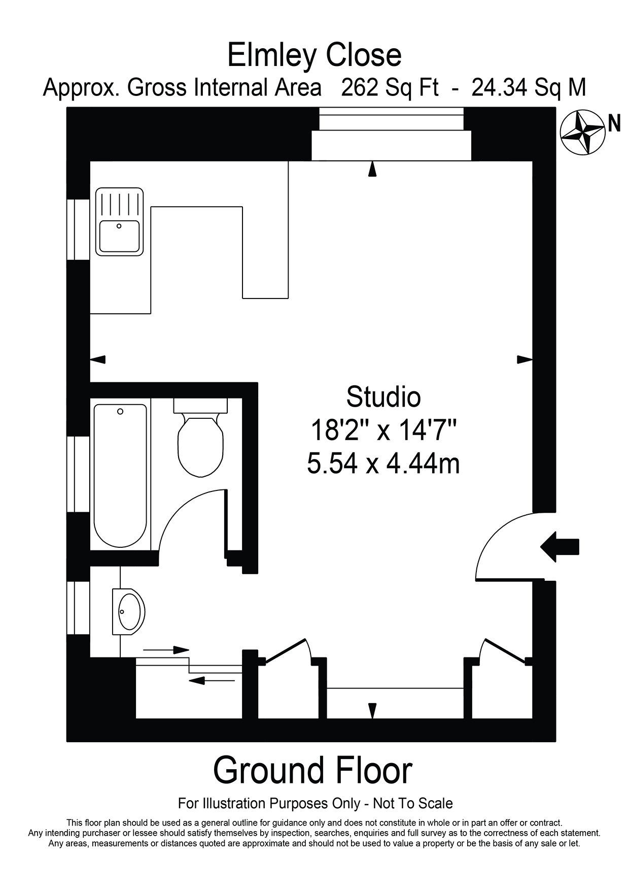 6 Elmley Close, London floorplan