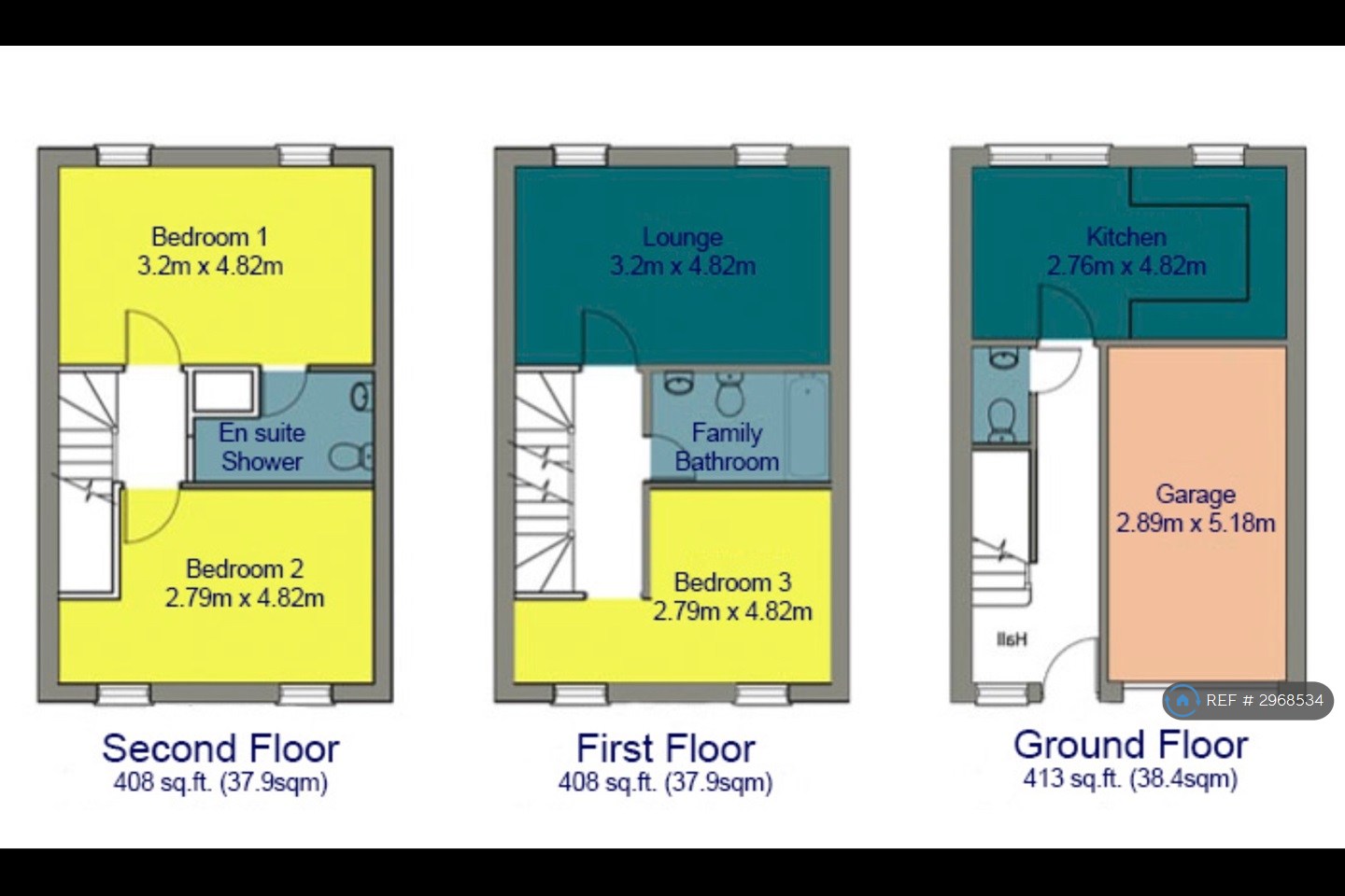 Izod Road, Rugby floorplan