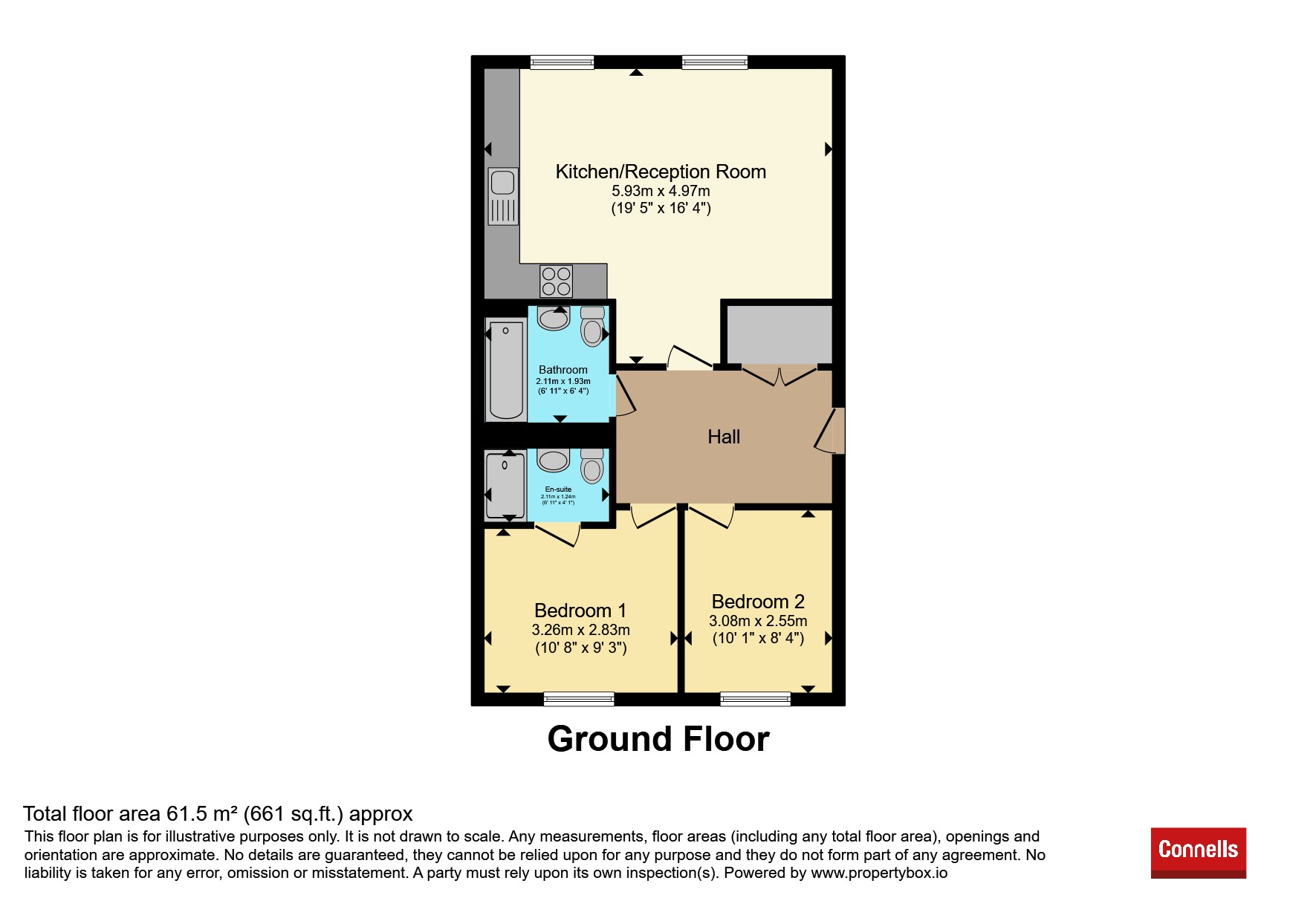 142, Mathews House, Tadros Court, High Wycombe floorplan