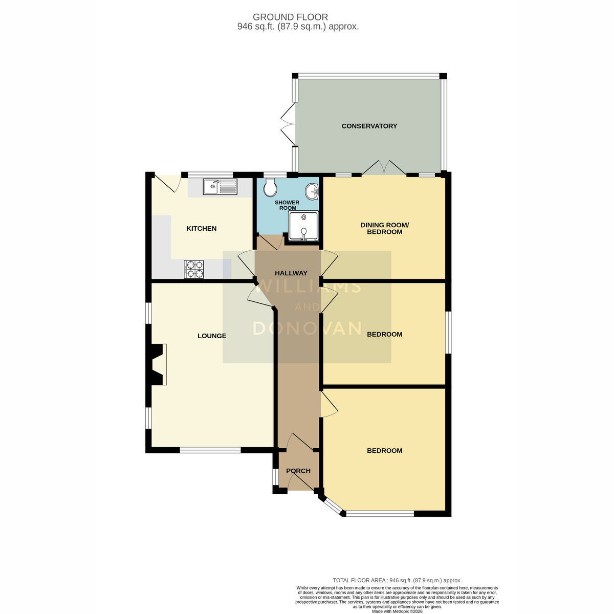 18, Homefields Avenue, South Benfleet floorplan